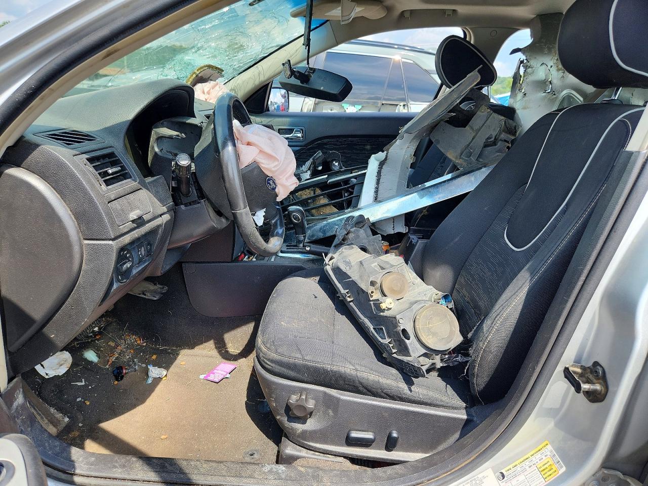 2012 Ford Fusion Se Silver vin: 3FAHP0HG6CR119259