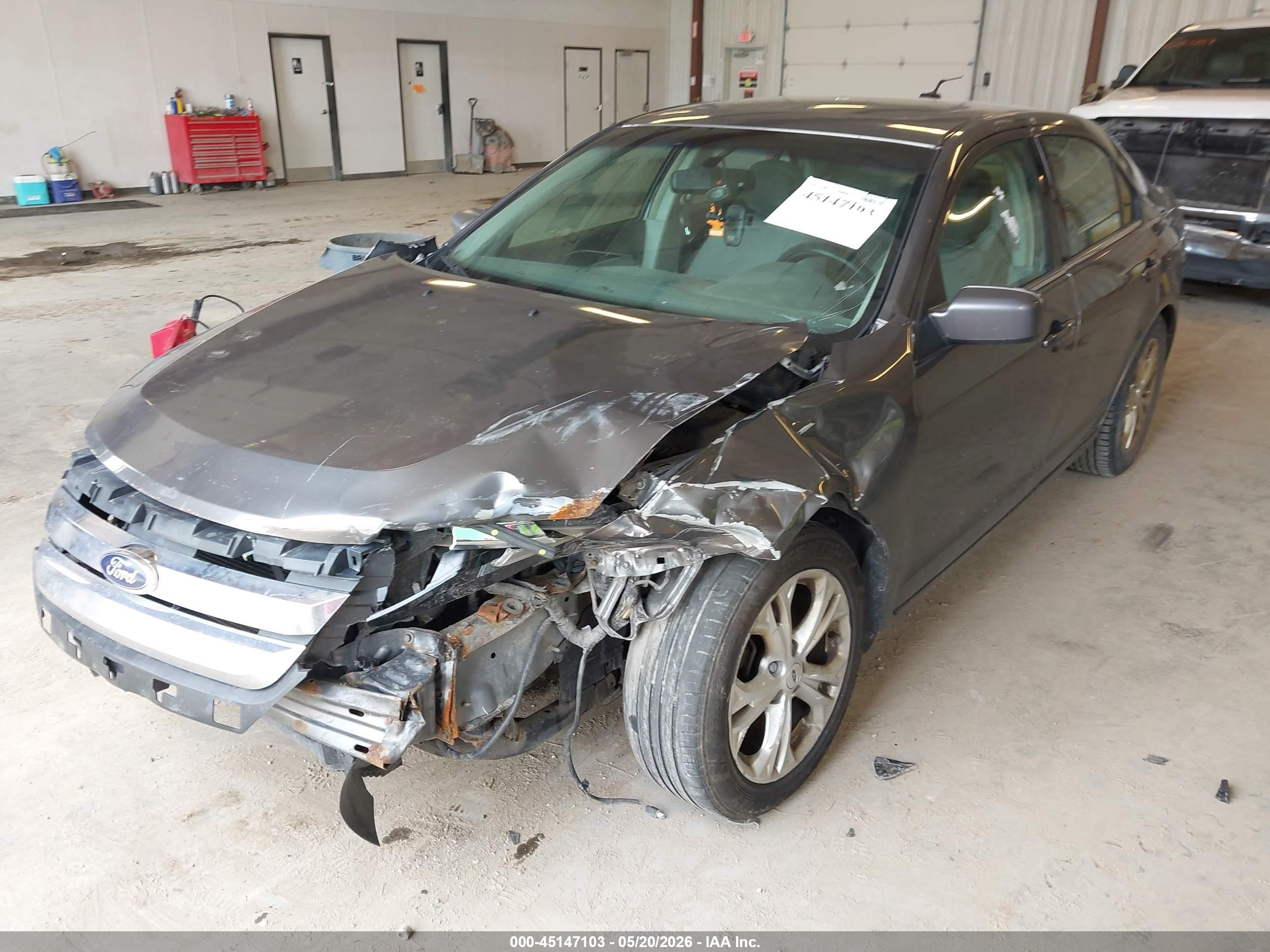 2012 Ford Fusion Se Серый vin: 3FAHP0HG6CR387292