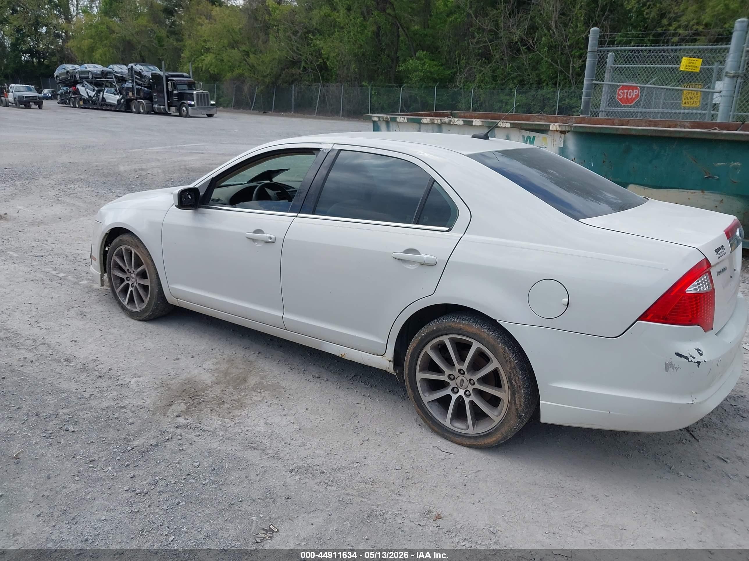 2010 Ford Fusion Se White vin: 3FAHP0HG7AR114973
