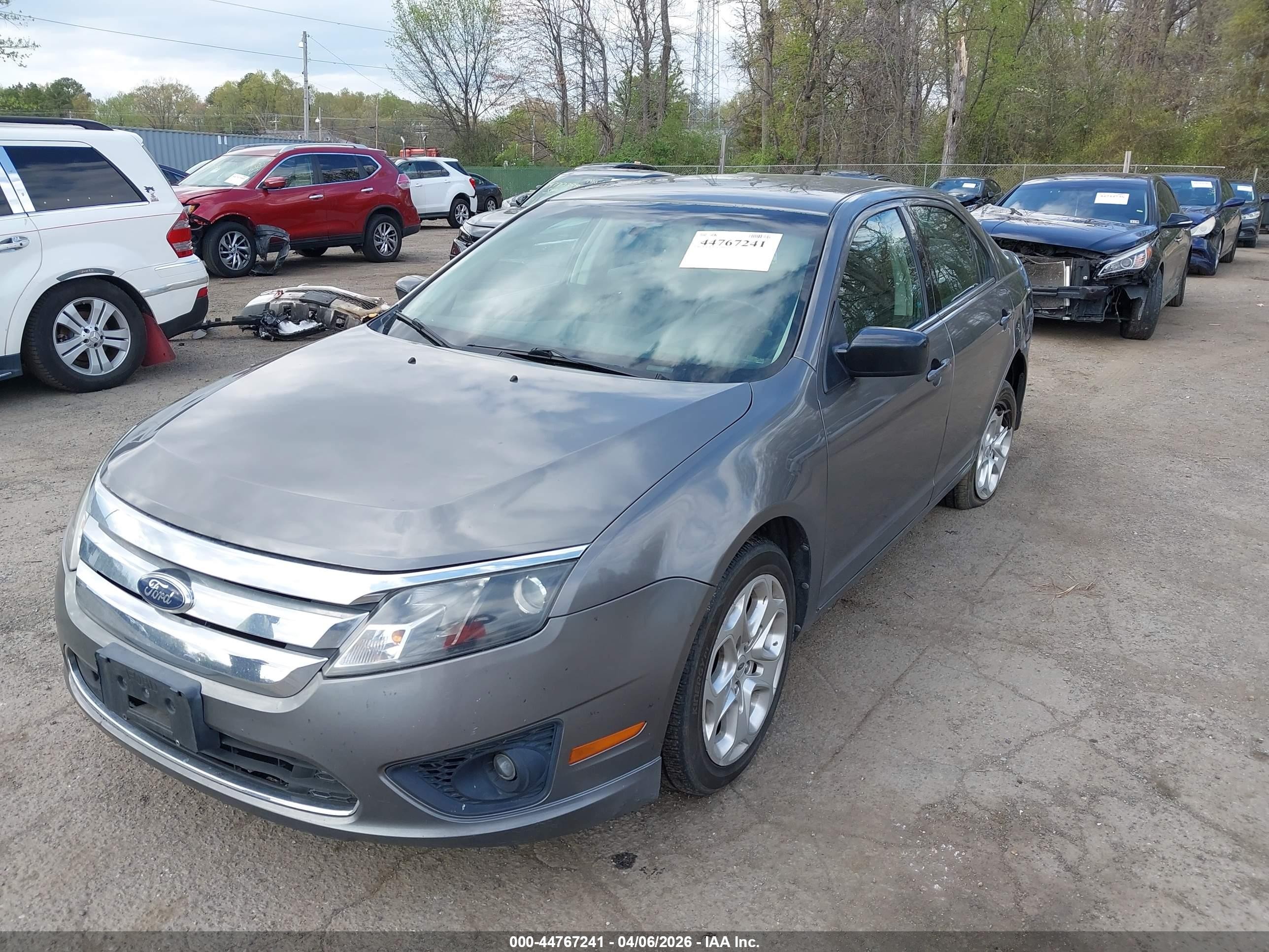 2010 Ford Fusion Se Gray vin: 3FAHP0HG7AR116481