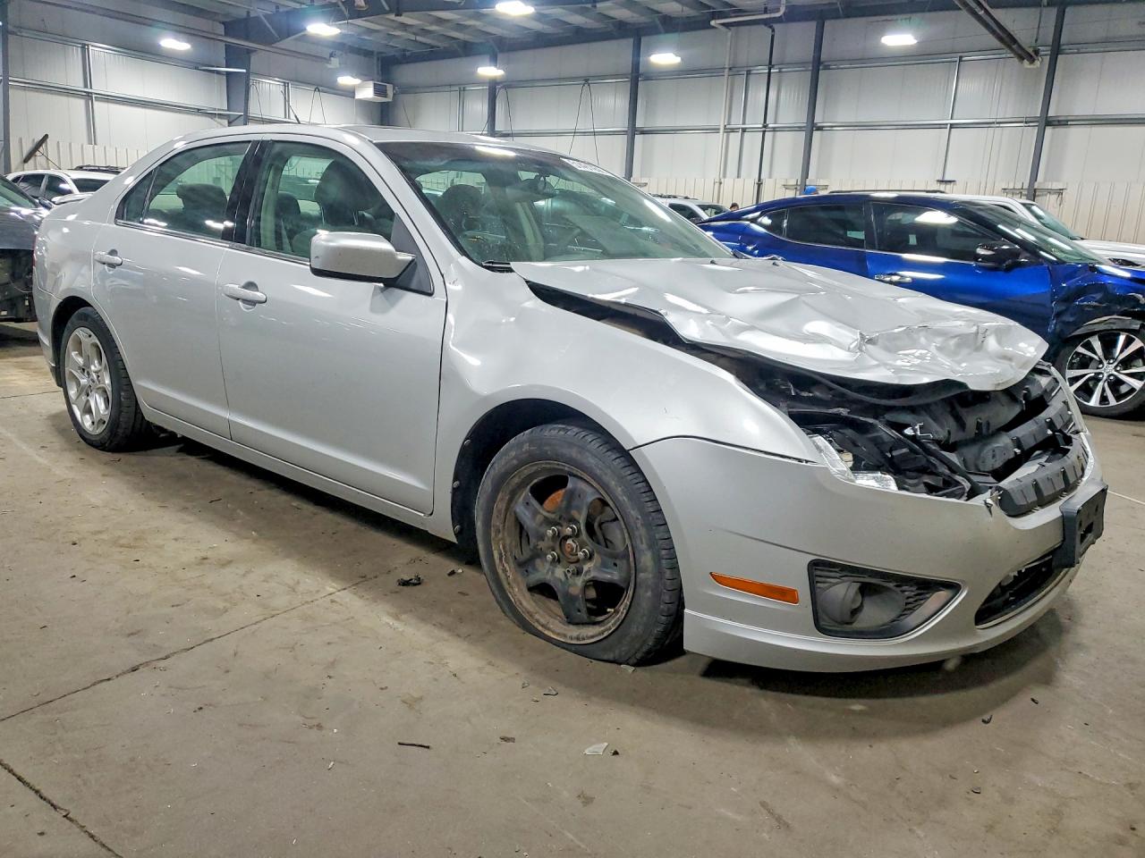 2010 Ford Fusion Se Silver vin: 3FAHP0HG7AR269961