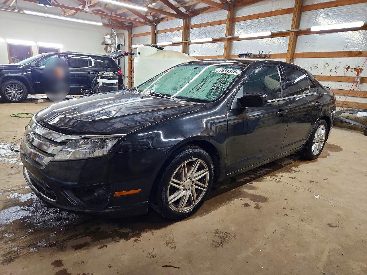 2010 Ford Fusion Se Black vin: 3FAHP0HG7AR415100