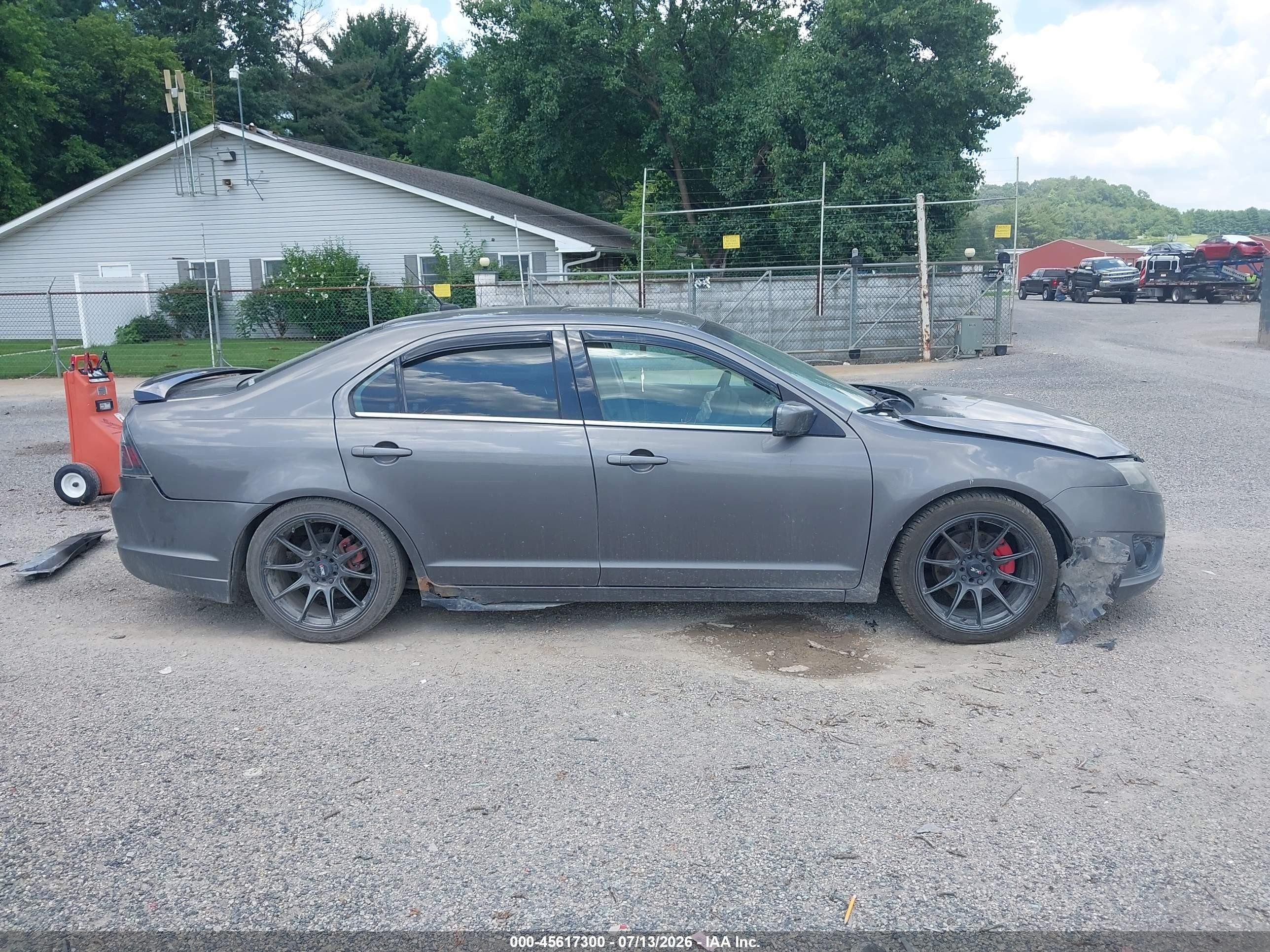 2011 Ford Fusion Se Gray vin: 3FAHP0HG7BR147716