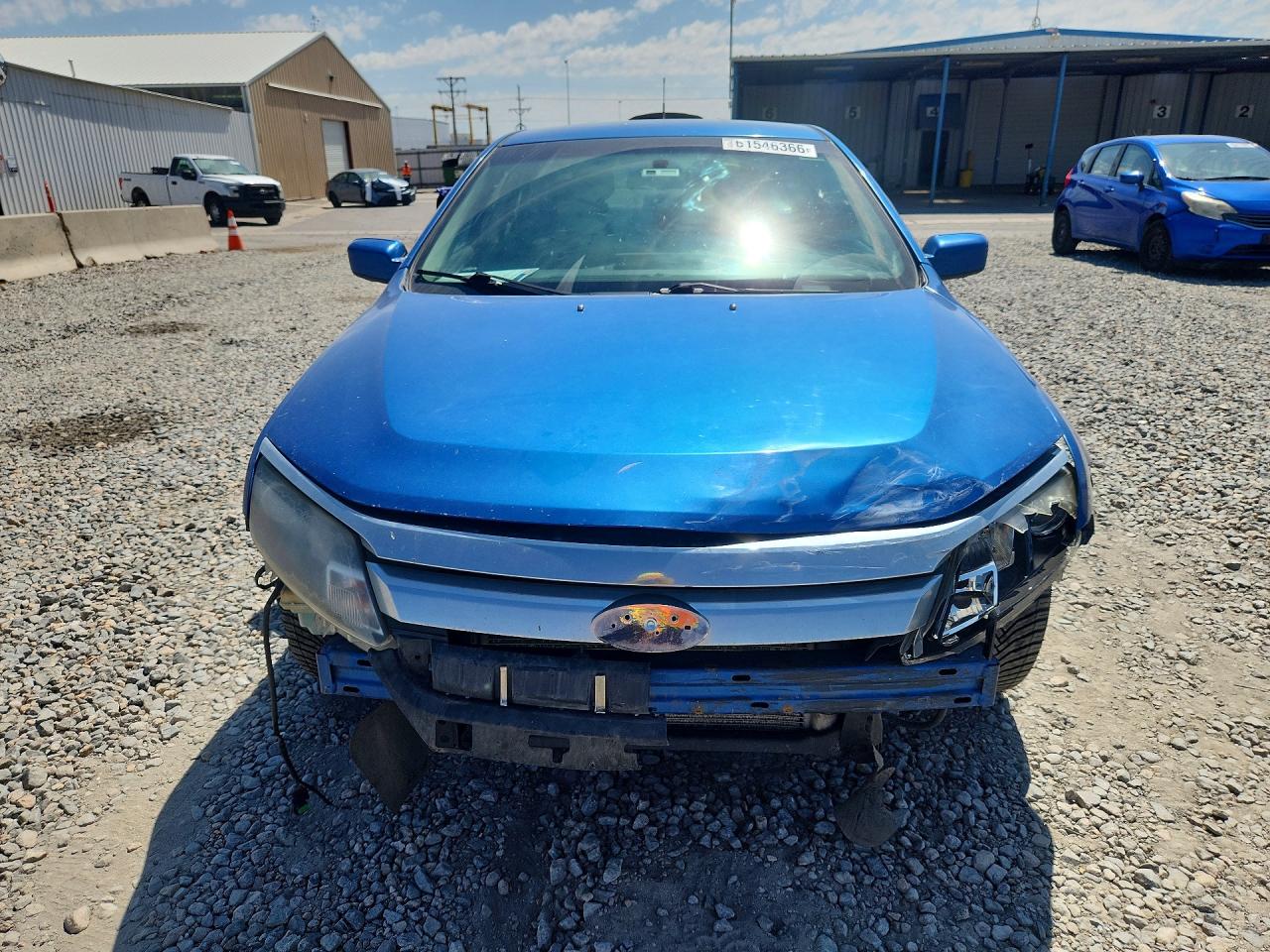 2012 Ford Fusion Se Blue vin: 3FAHP0HG7CR110294