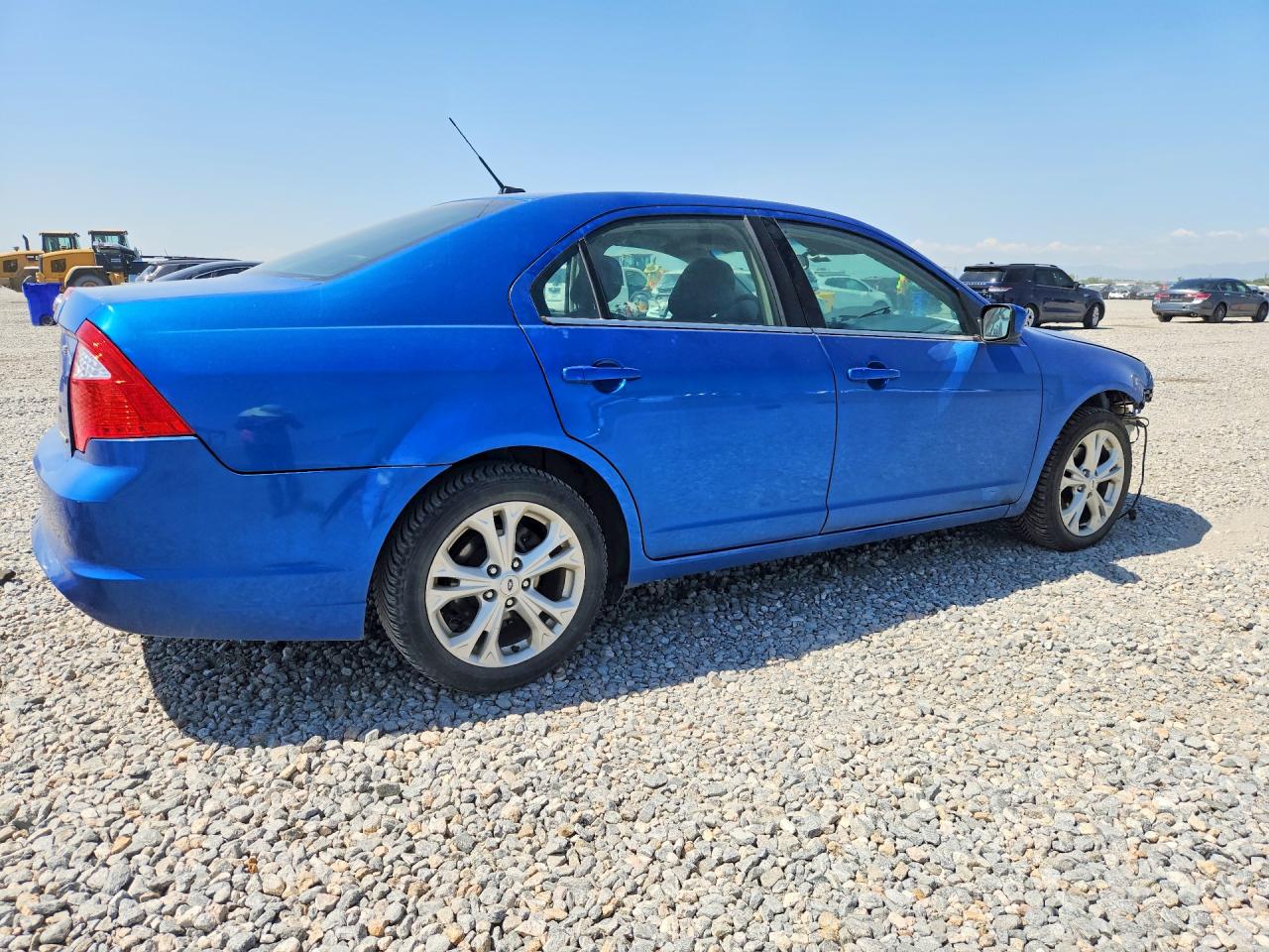 2012 Ford Fusion Se Blue vin: 3FAHP0HG7CR110294