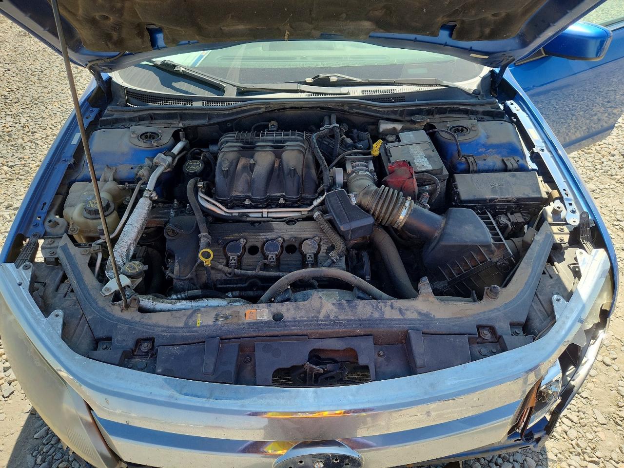 2012 Ford Fusion Se Blue vin: 3FAHP0HG7CR110294