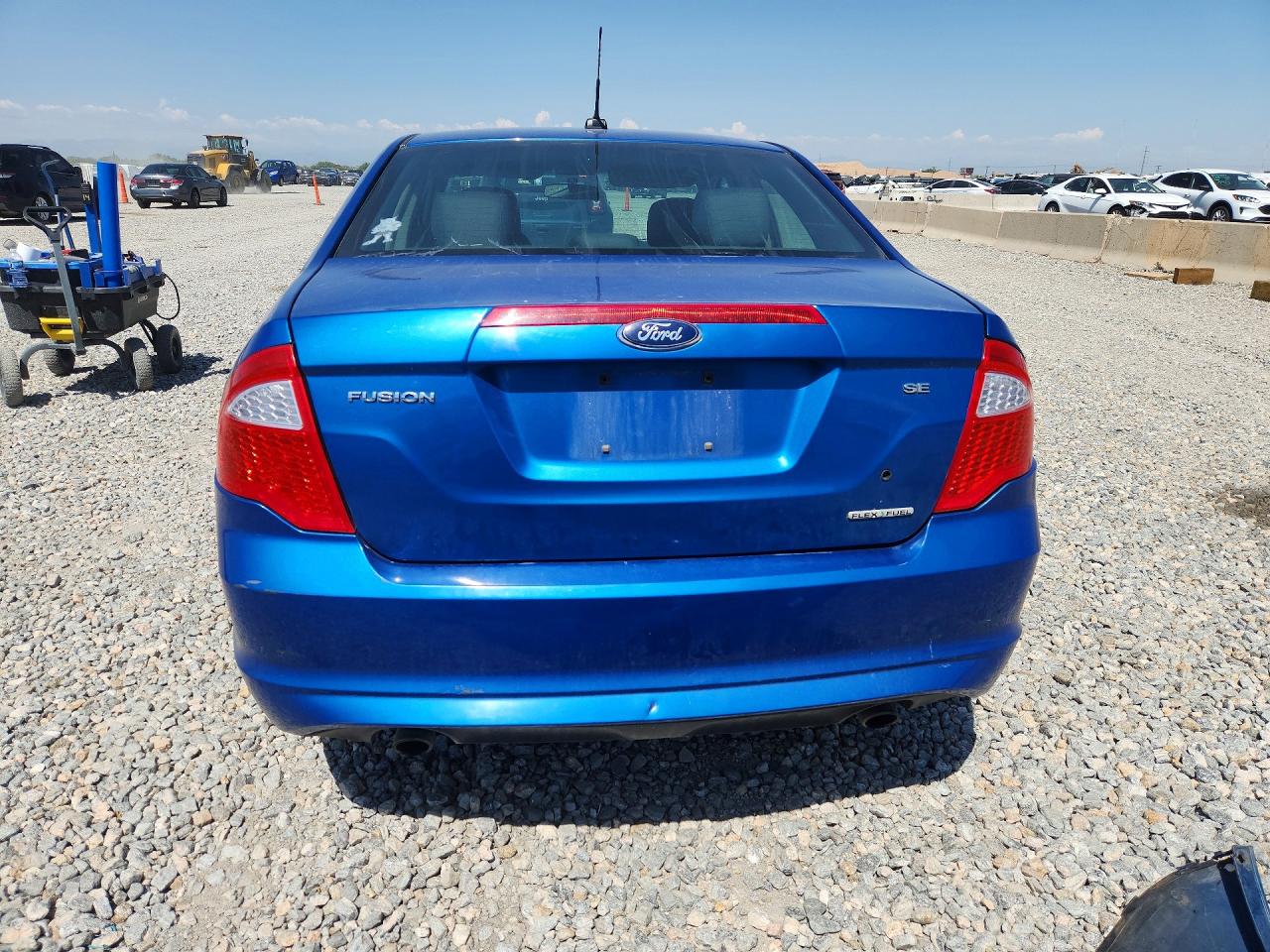 2012 Ford Fusion Se Blue vin: 3FAHP0HG7CR110294