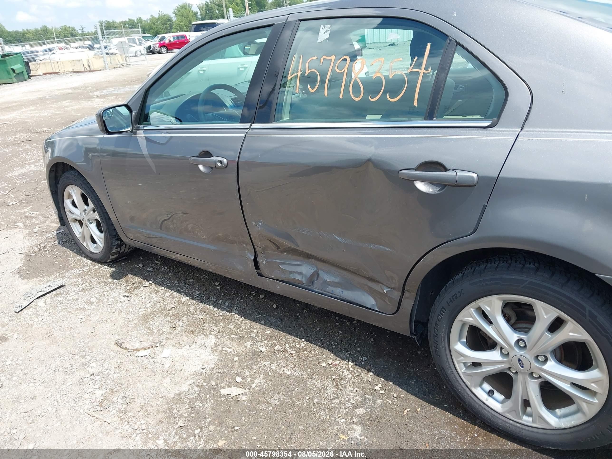 2012 Ford Fusion Se Brown vin: 3FAHP0HG7CR343012