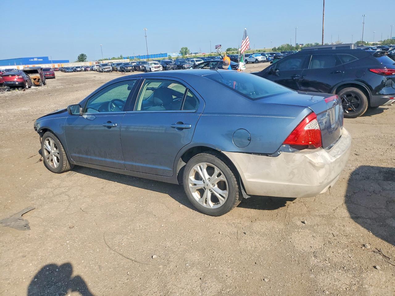2012 Ford Fusion Se Серый vin: 3FAHP0HG7CR378875