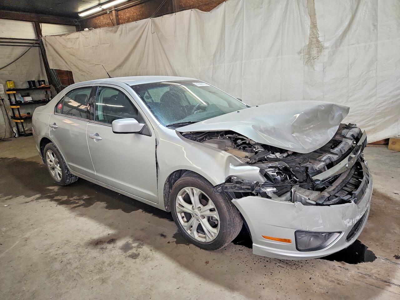 2012 Ford Fusion Se Серебряный vin: 3FAHP0HG7CR444342
