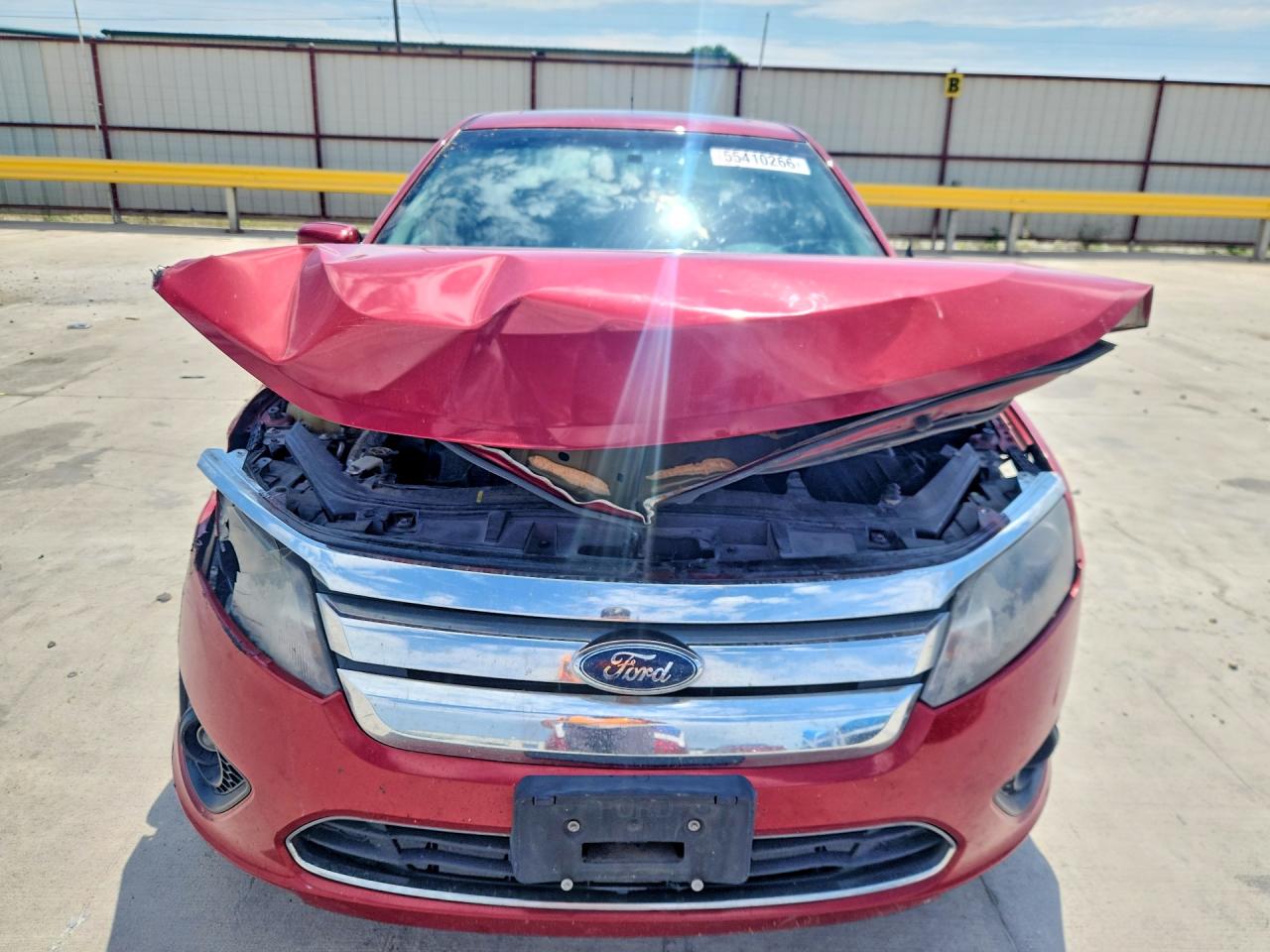 2010 Ford Fusion Se Красный vin: 3FAHP0HG8AR113010