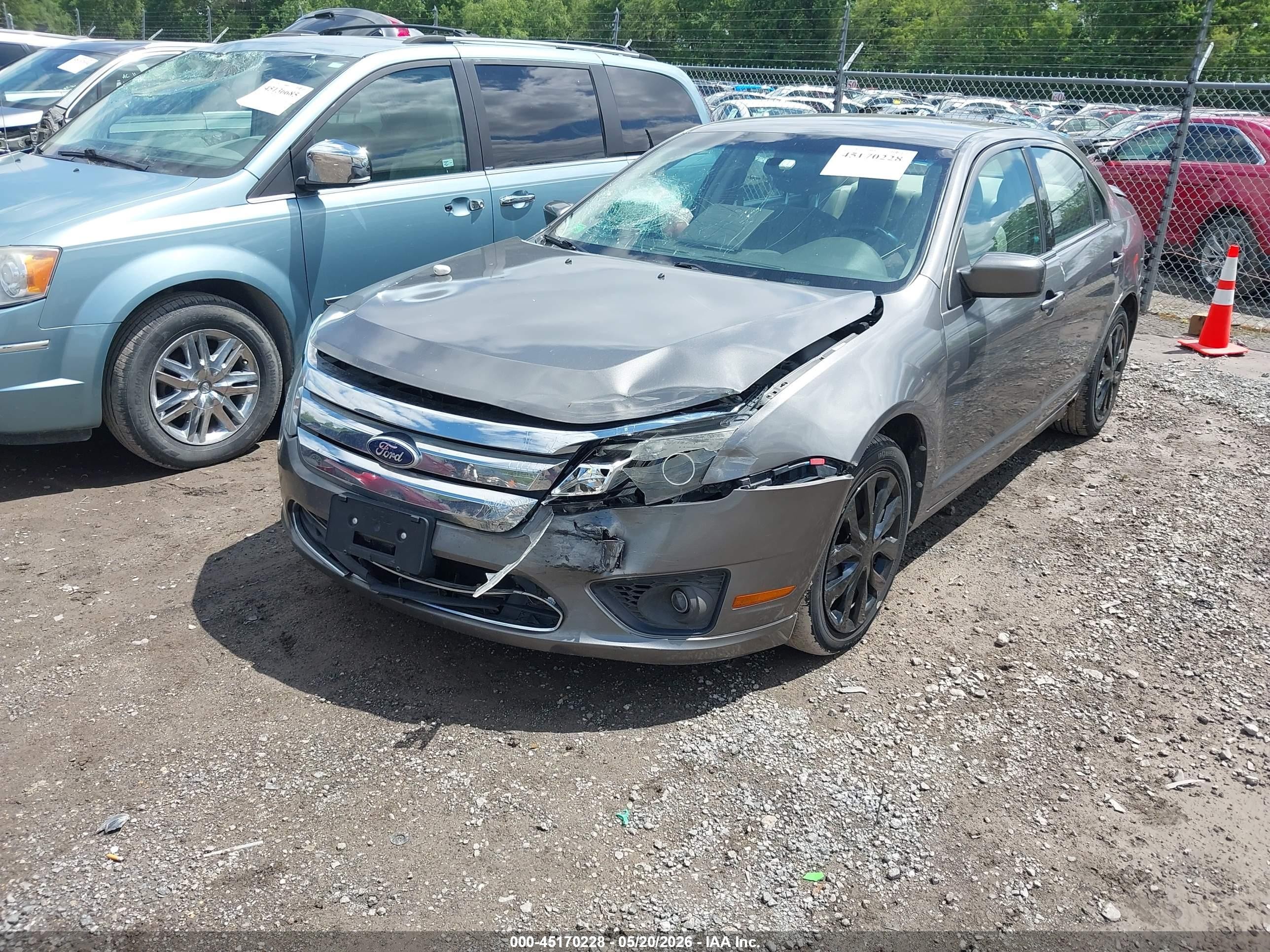 2010 Ford Fusion Se Gray vin: 3FAHP0HG8AR324787