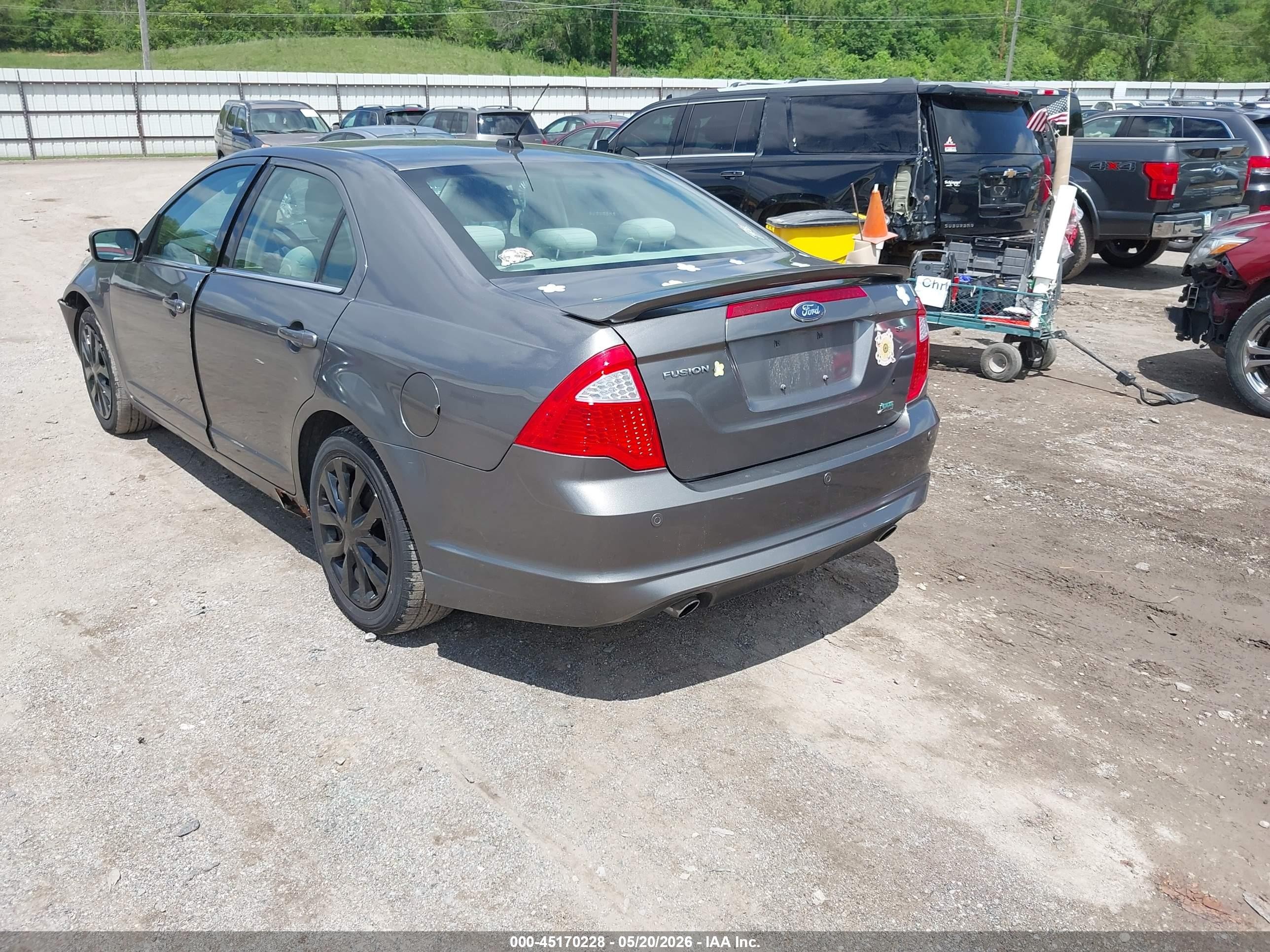 2010 Ford Fusion Se Gray vin: 3FAHP0HG8AR324787