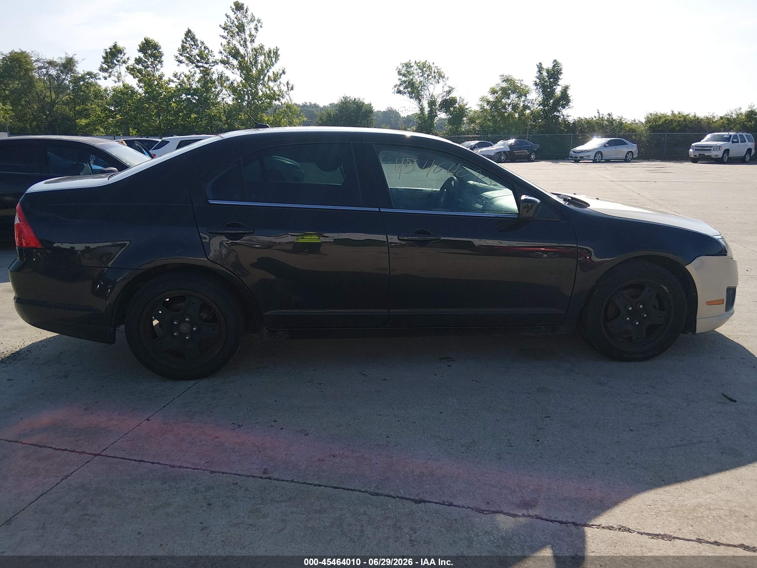 2011 Ford Fusion Se Black vin: 3FAHP0HG8BR115292