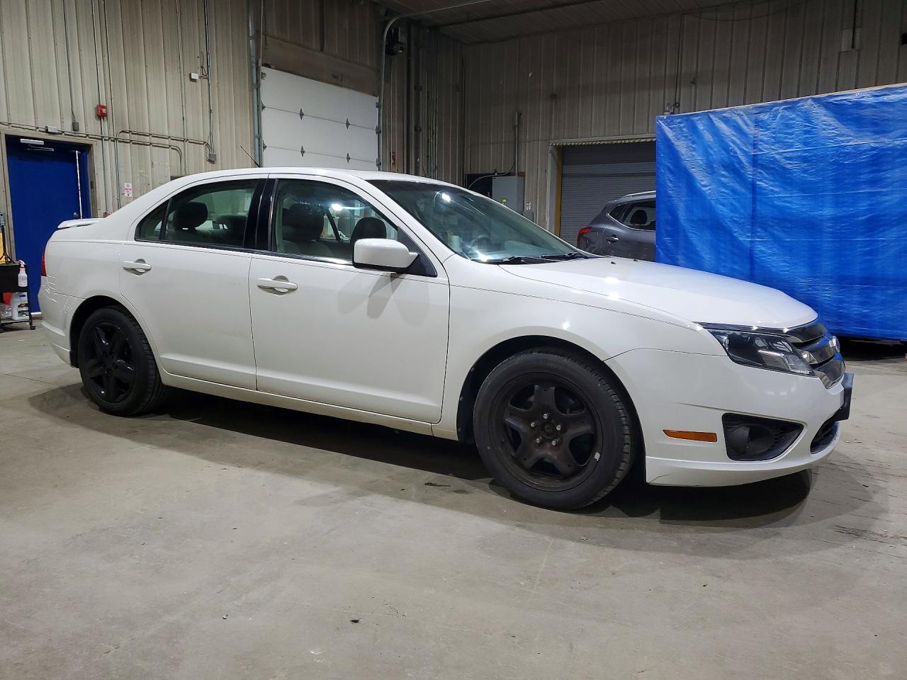 2011 Ford Fusion Se White vin: 3FAHP0HG8BR158630