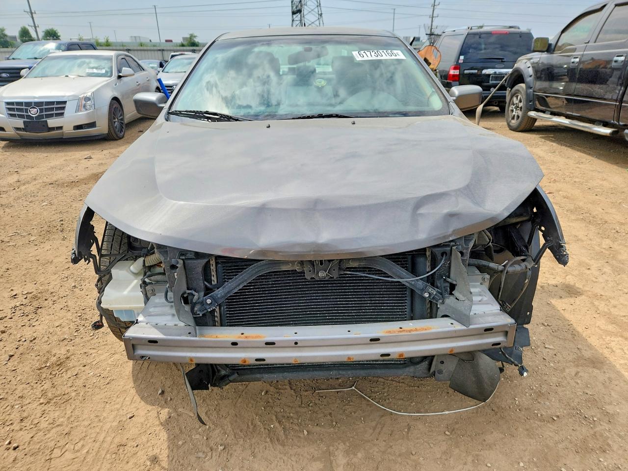 2012 Ford Fusion Se Gray vin: 3FAHP0HG8CR232145