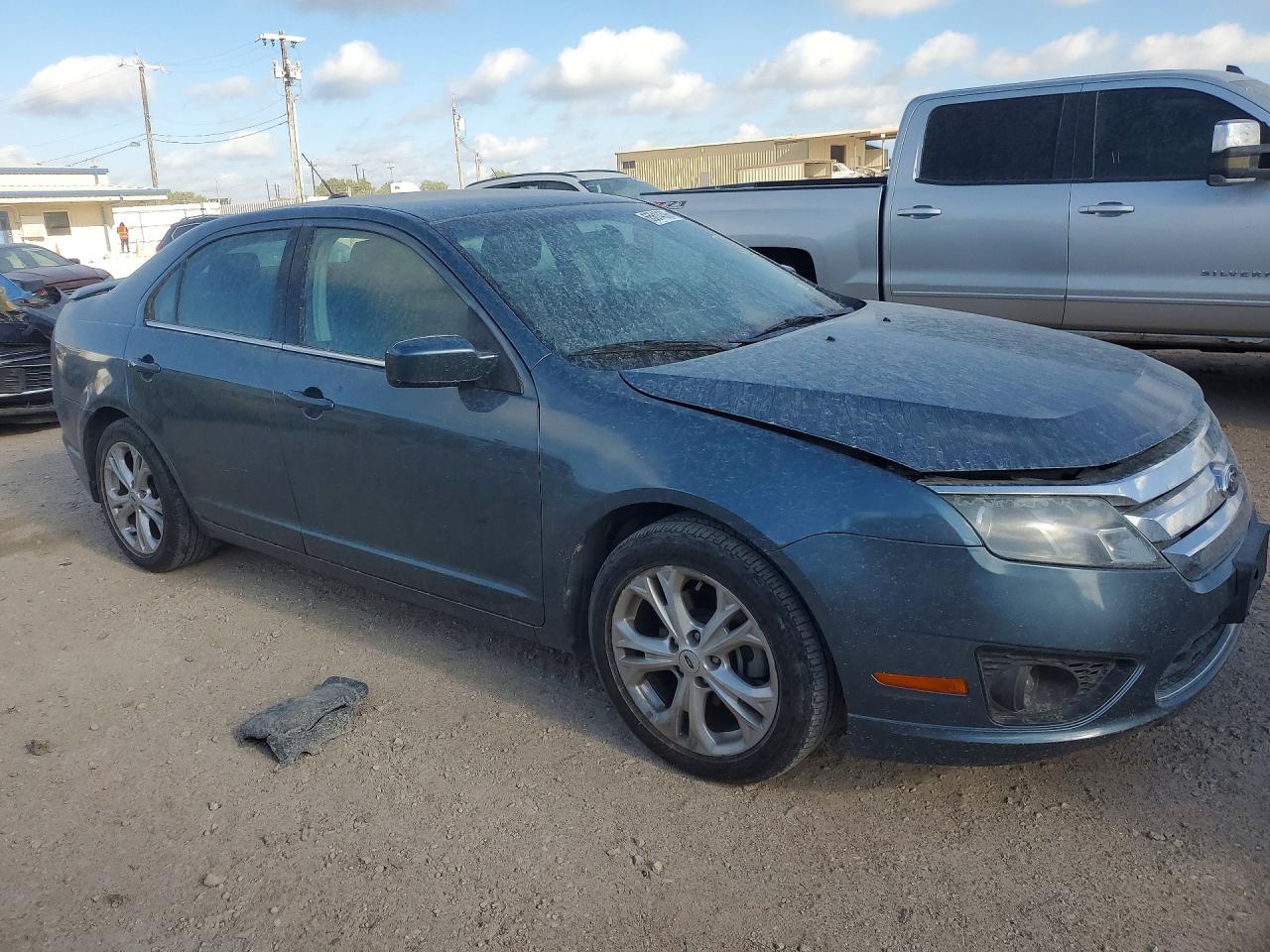 2012 Ford Fusion Se Синий vin: 3FAHP0HG8CR247907