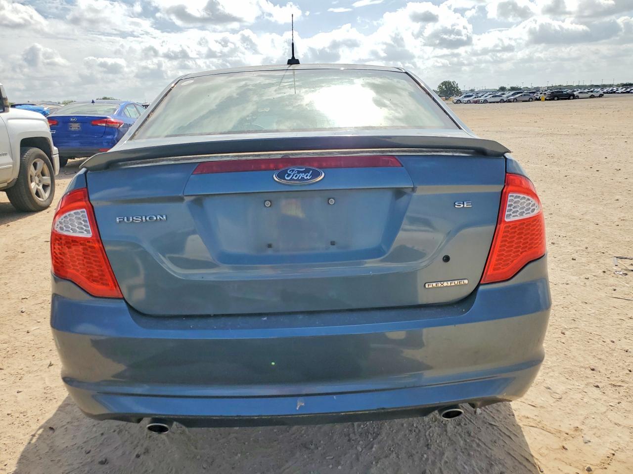 2012 Ford Fusion Se Синий vin: 3FAHP0HG8CR247907