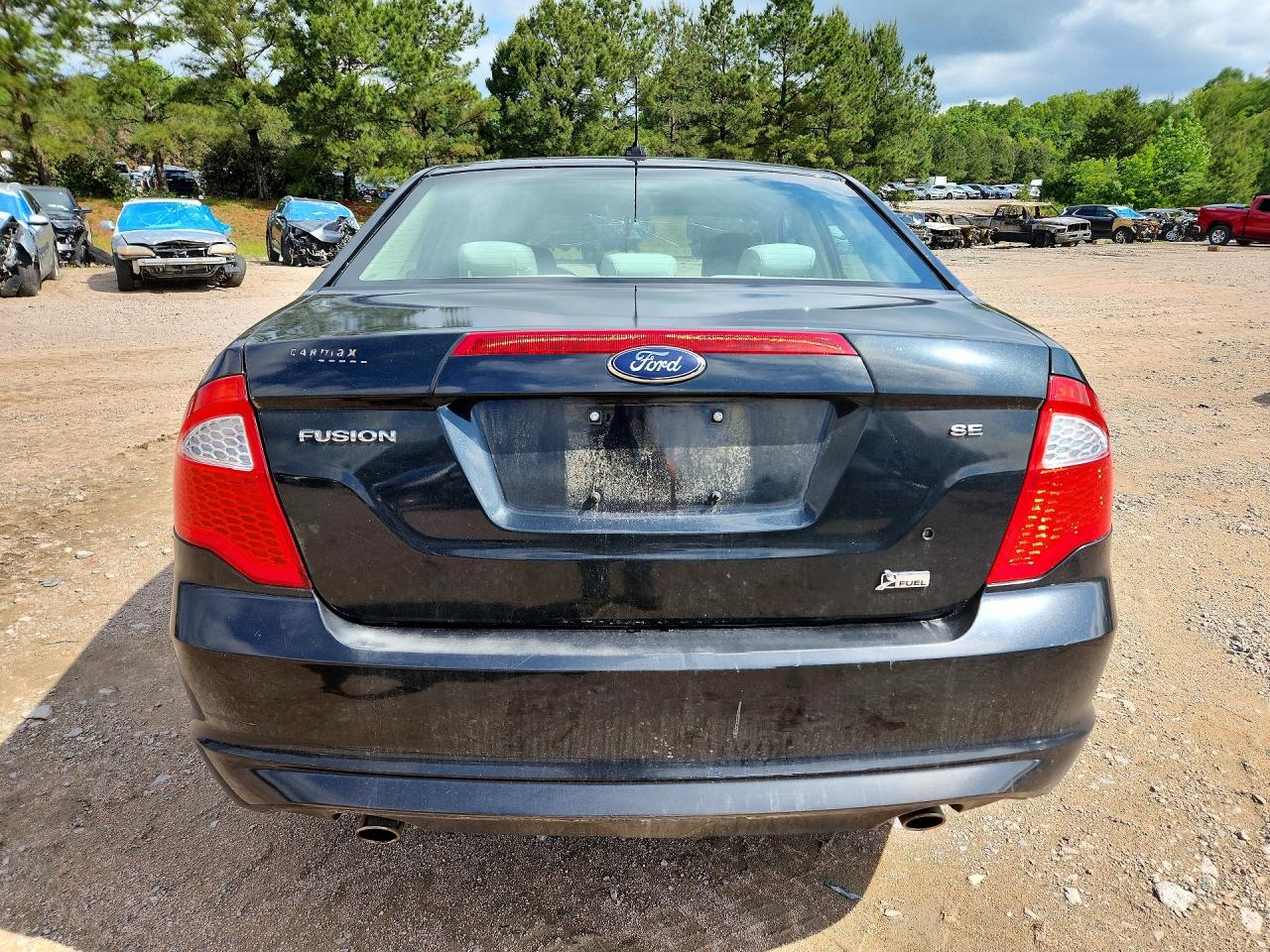2010 Ford Fusion Se Black vin: 3FAHP0HG9AR283182