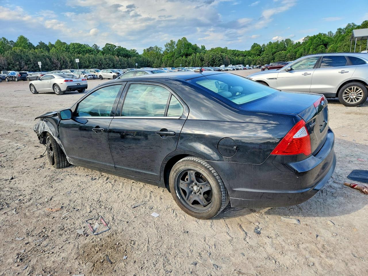 2010 Ford Fusion Se Black vin: 3FAHP0HG9AR283182