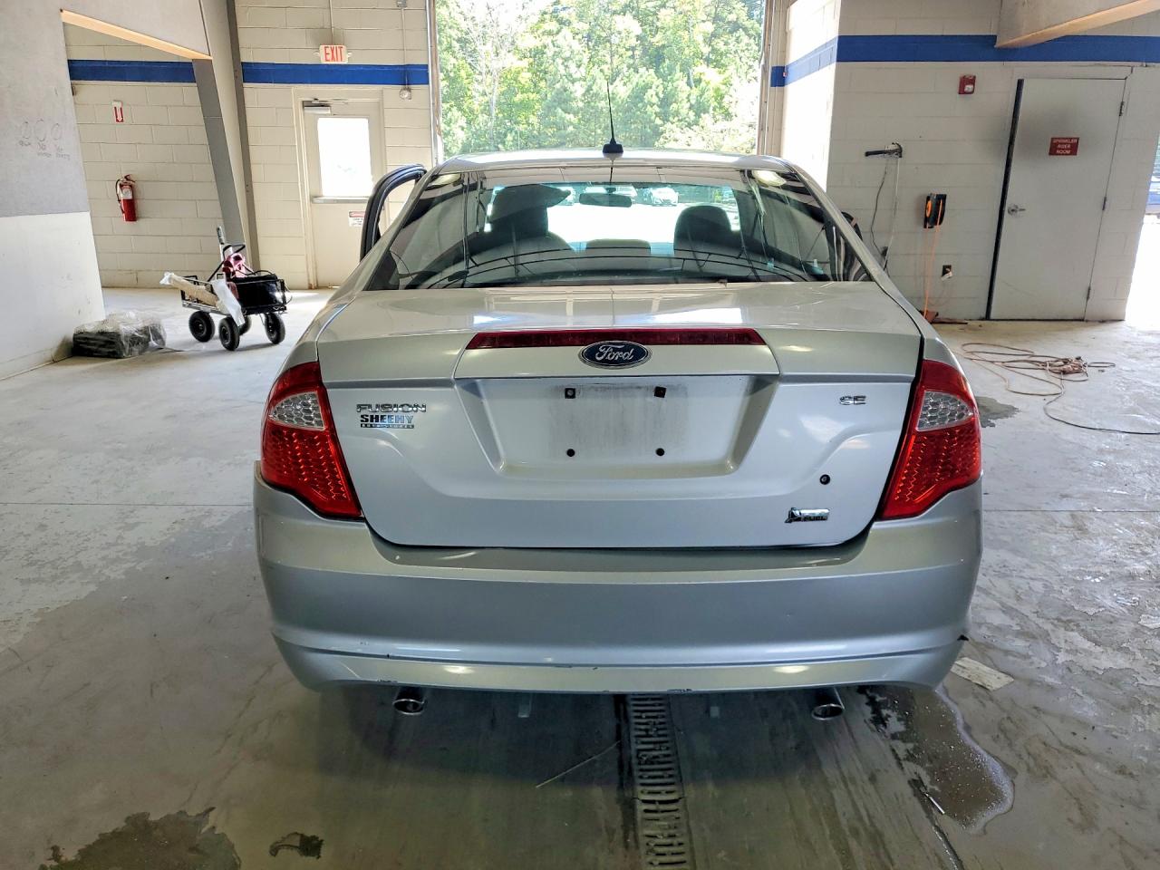 2010 Ford Fusion Se Silver vin: 3FAHP0HG9AR345972