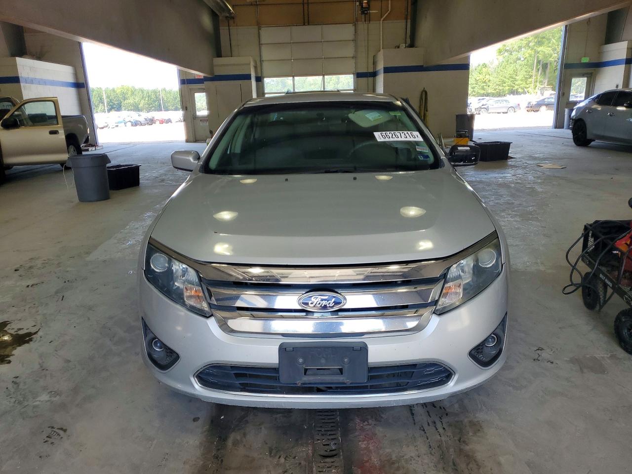 2010 Ford Fusion Se Silver vin: 3FAHP0HG9AR345972
