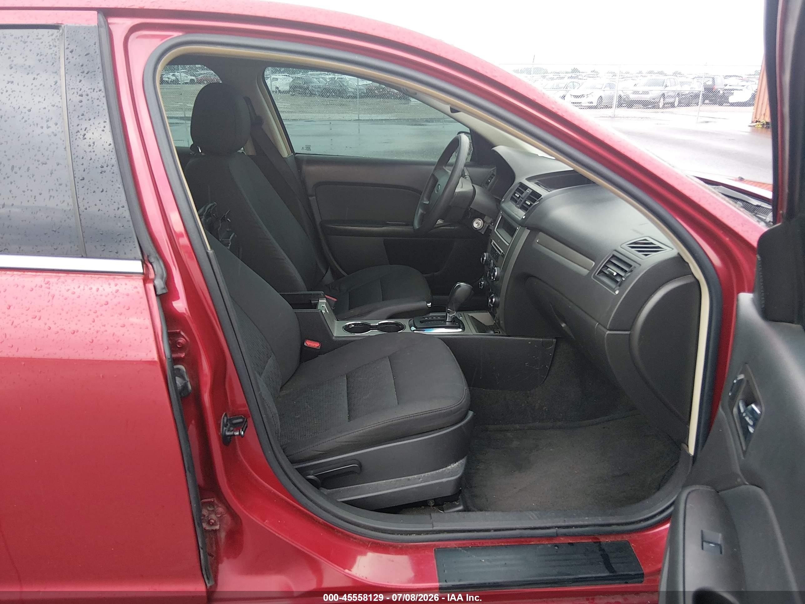 2012 Ford Fusion Se Red vin: 3FAHP0HG9CR246913