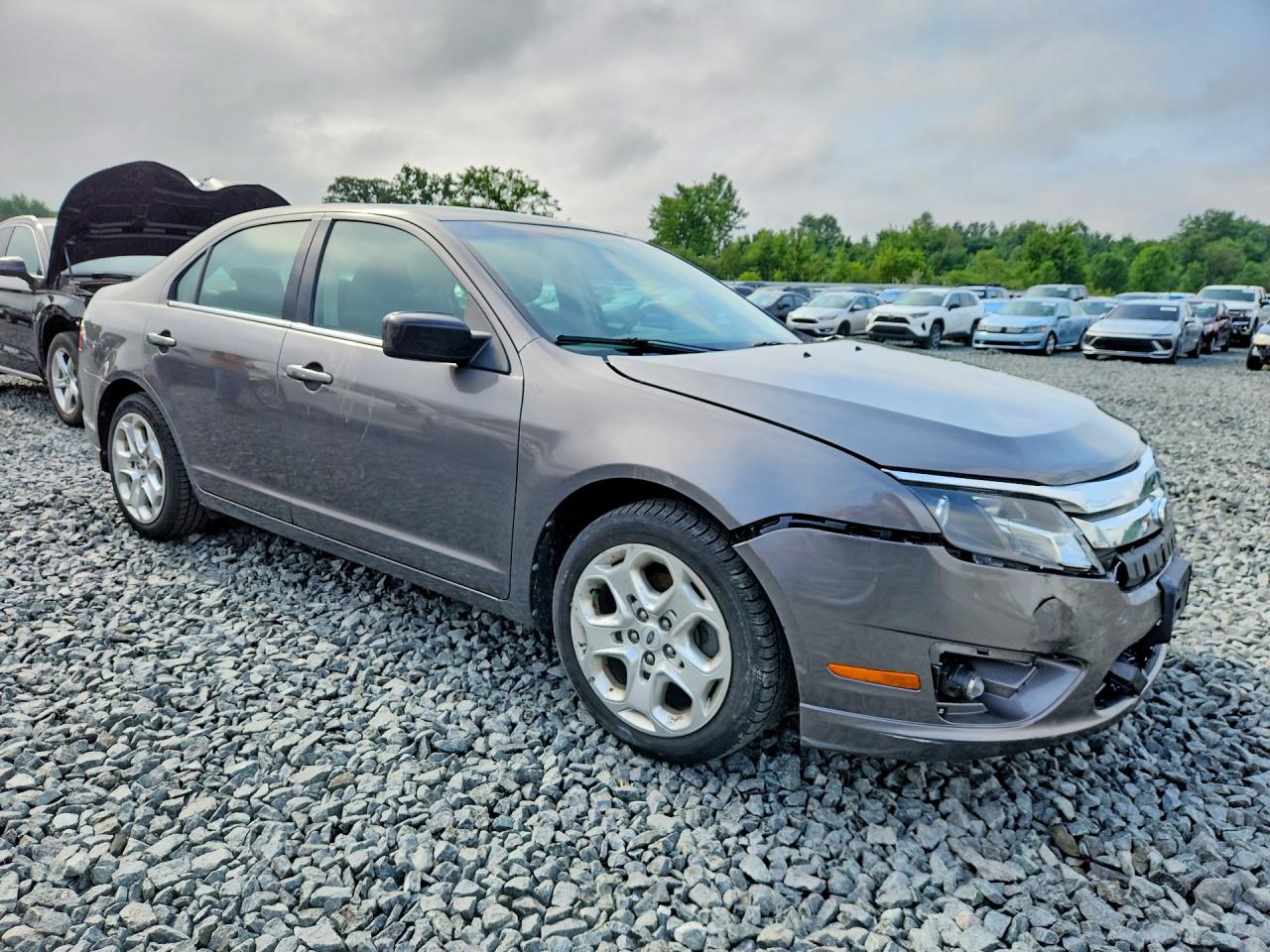 2010 Ford Fusion Se Gray vin: 3FAHP0HGXAR323043