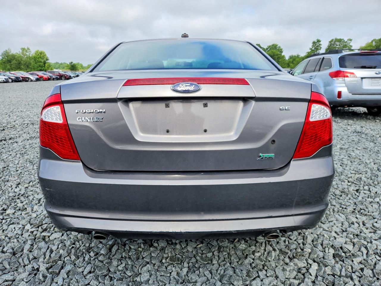 2010 Ford Fusion Se Gray vin: 3FAHP0HGXAR323043