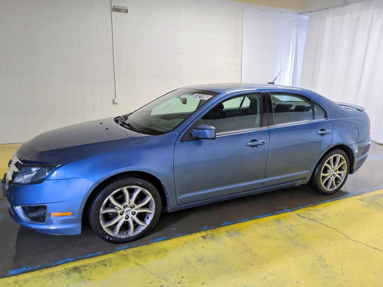 2010 Ford Fusion Se Blue vin: 3FAHP0HGXAR342773
