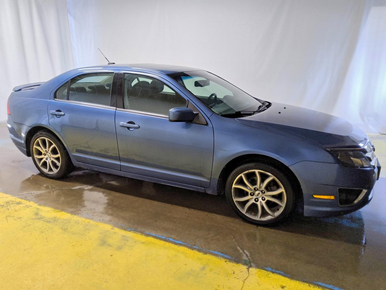 2010 Ford Fusion Se Blue vin: 3FAHP0HGXAR342773