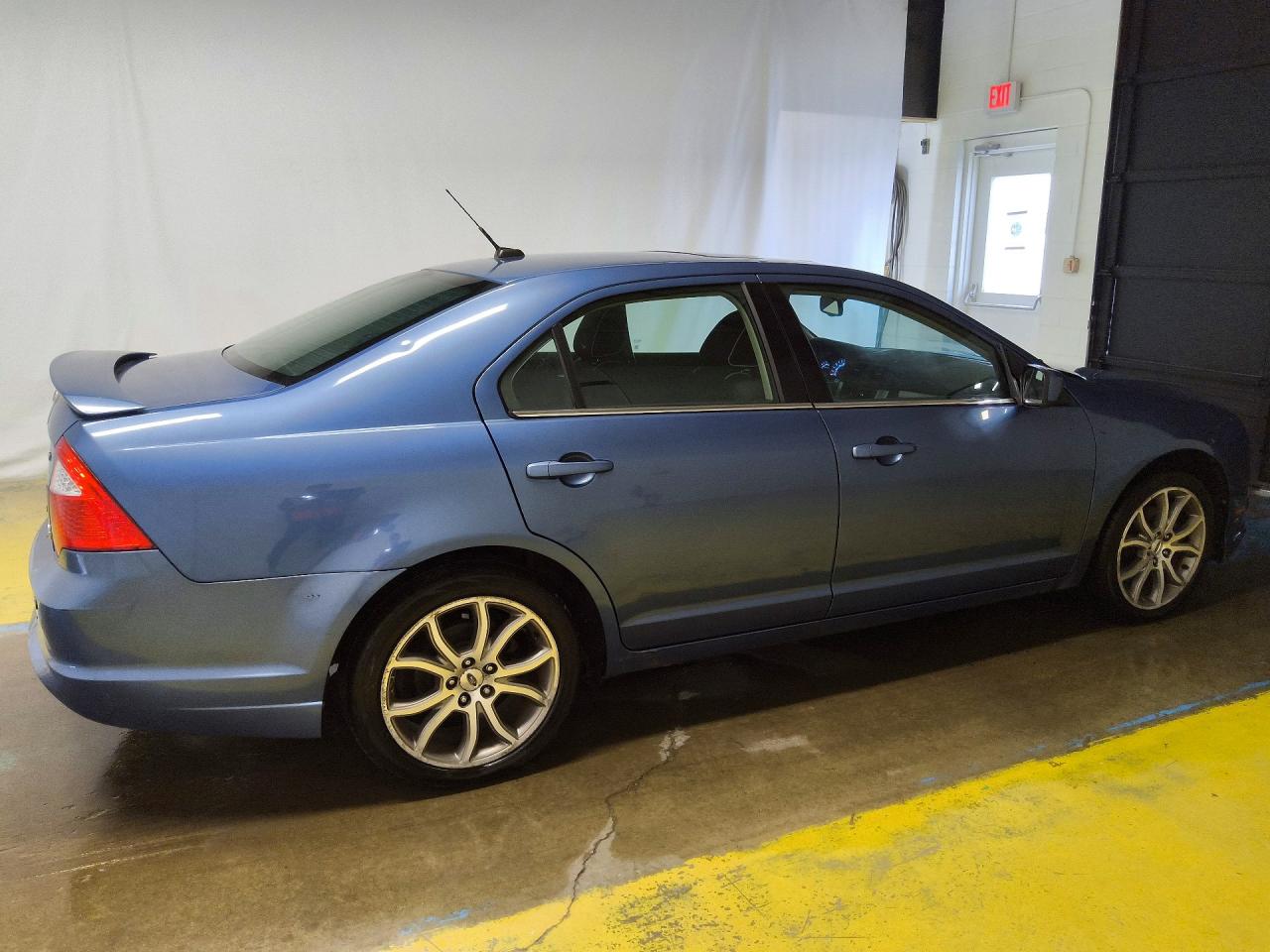 2010 Ford Fusion Se Blue vin: 3FAHP0HGXAR342773
