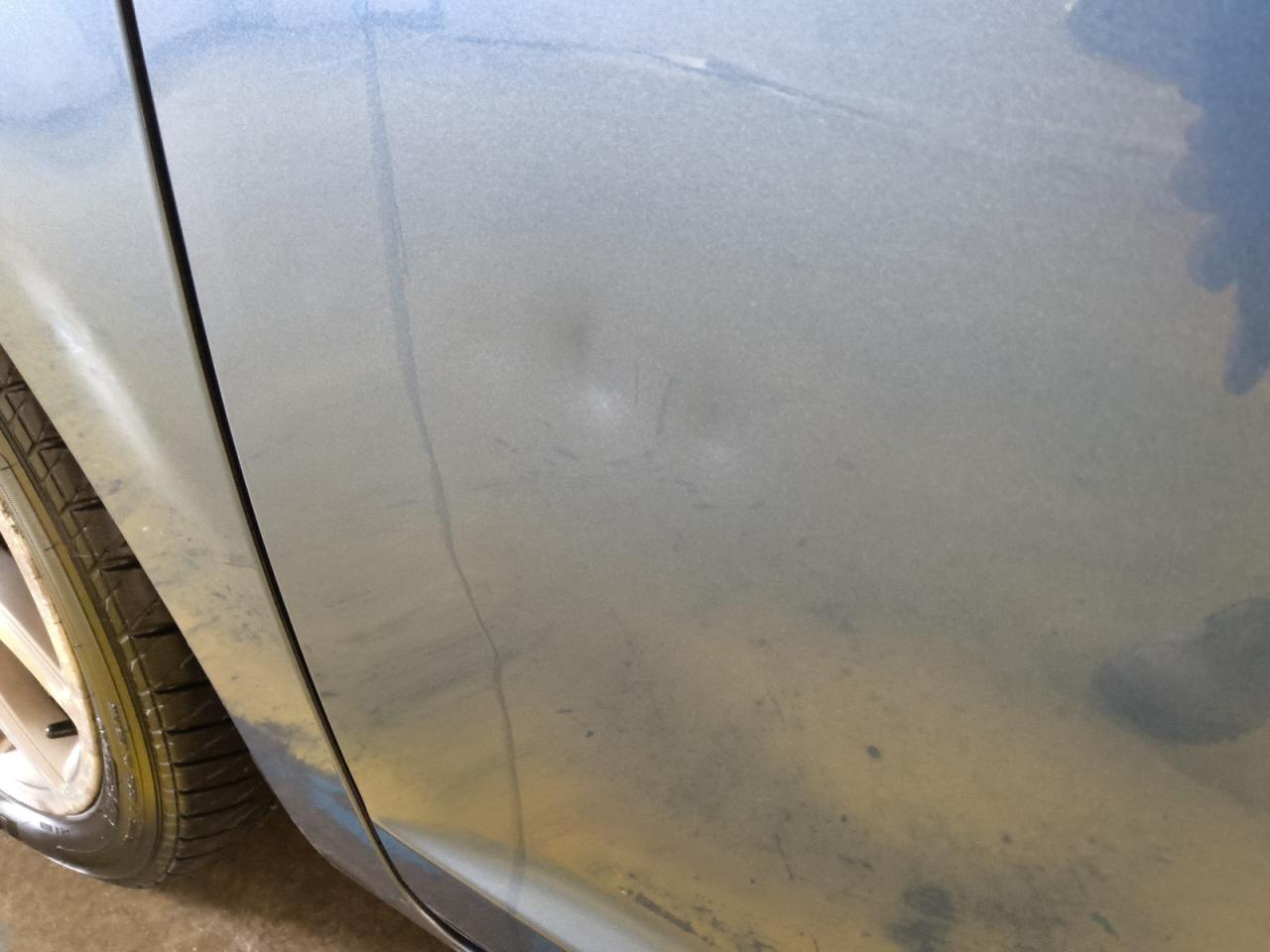 2010 Ford Fusion Se Blue vin: 3FAHP0HGXAR342773 Damage: Left Front Door, Multiple Dents/No Paint Damage, 2