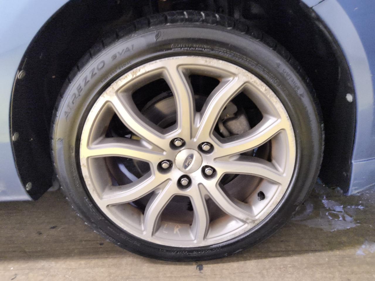 2010 Ford Fusion Se Blue vin: 3FAHP0HGXAR342773 Damage: Right Front Wheel, Curb Rash, > 12 Inches