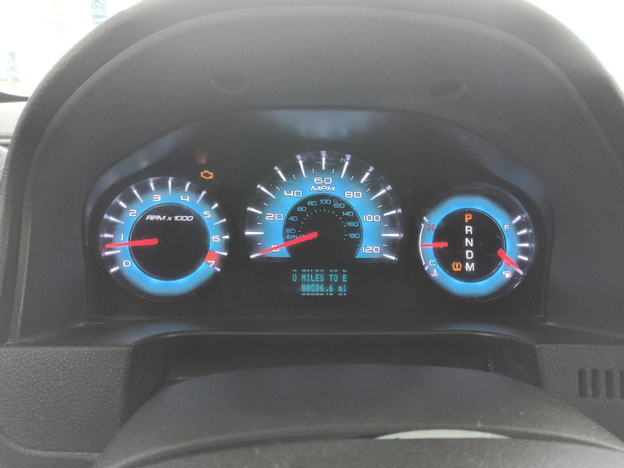 2010 Ford Fusion Se Blue vin: 3FAHP0HGXAR342773 Damage: Warning Light - Engine, On, Unacceptable