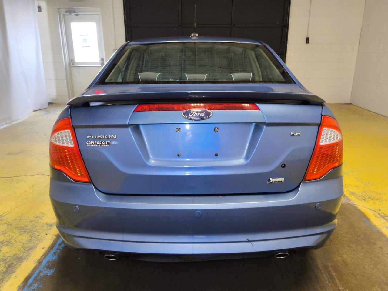 2010 Ford Fusion Se Blue vin: 3FAHP0HGXAR342773 Damage: Rear Bumper, Heavy Scratch, 3 To 4 Inches