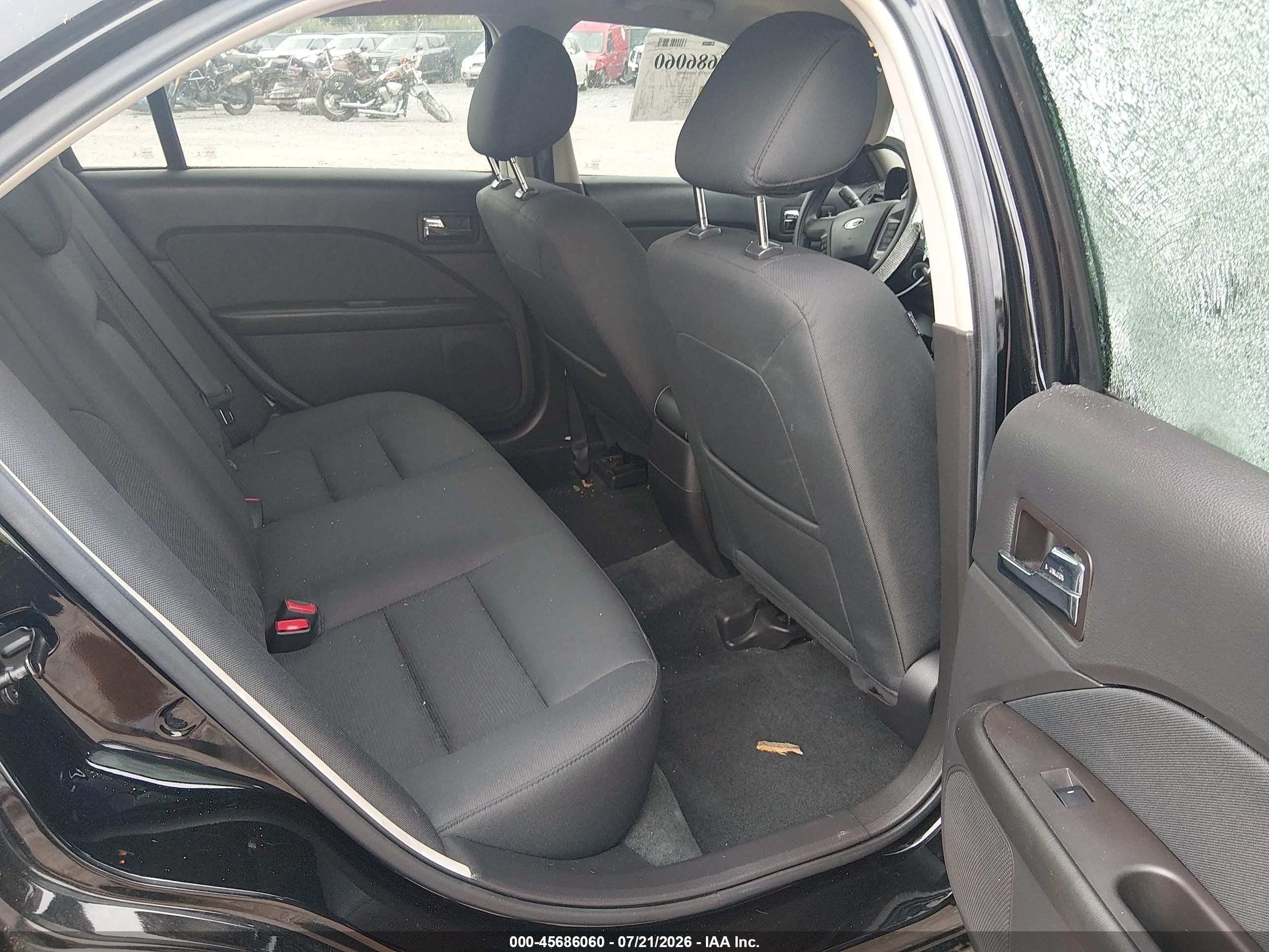 2012 Ford Fusion Se Black vin: 3FAHP0HGXCR170702