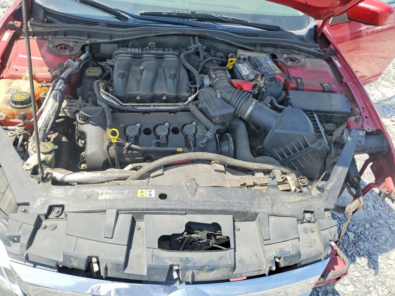 2012 Ford Fusion Se Red vin: 3FAHP0HGXCR422657