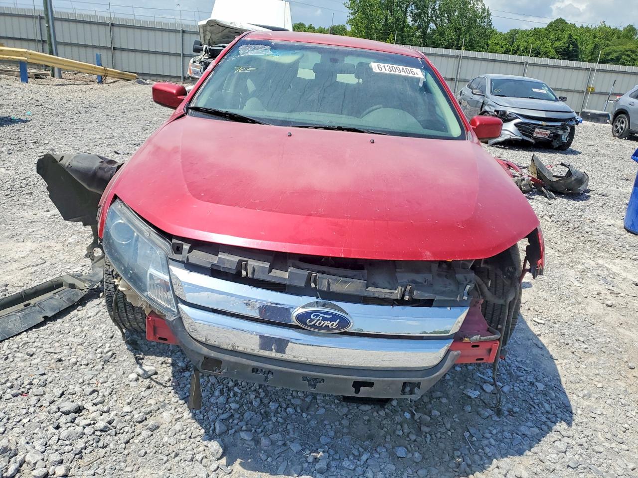 2012 Ford Fusion Se Red vin: 3FAHP0HGXCR422657