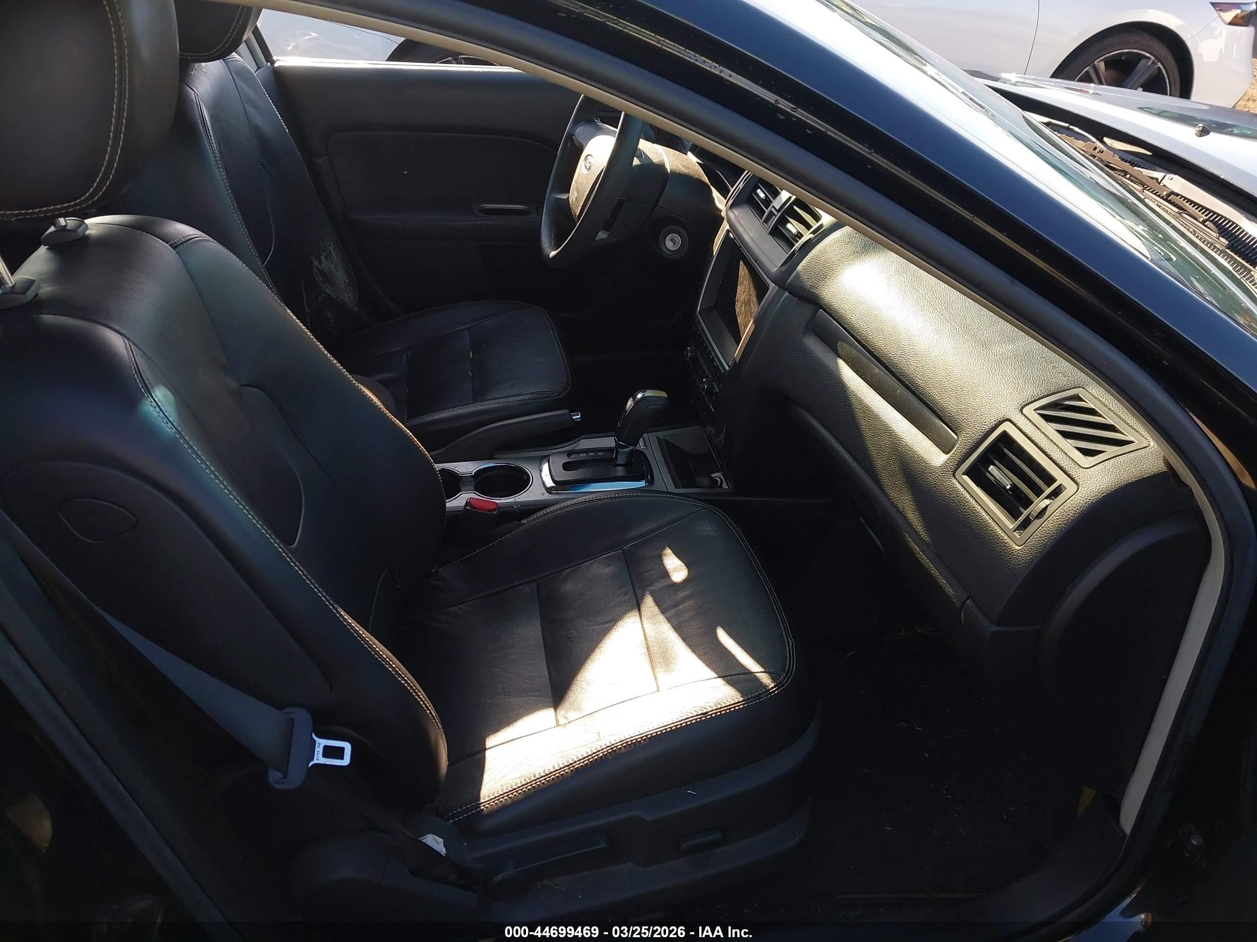 2010 Ford Fusion Sel Black vin: 3FAHP0JA0AR168136
