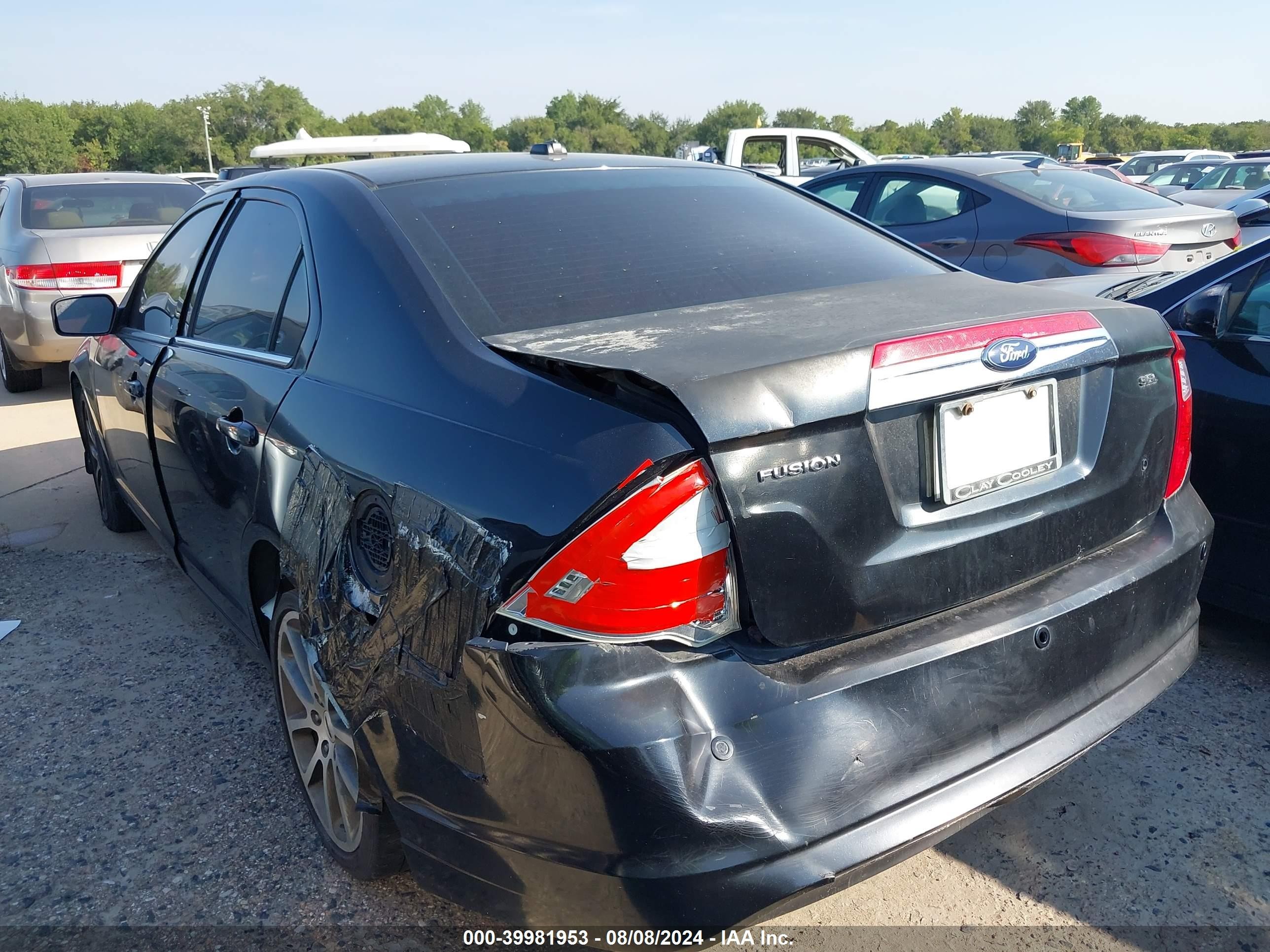 2010 Ford Fusion Sel Black vin: 3FAHP0JA0AR177659