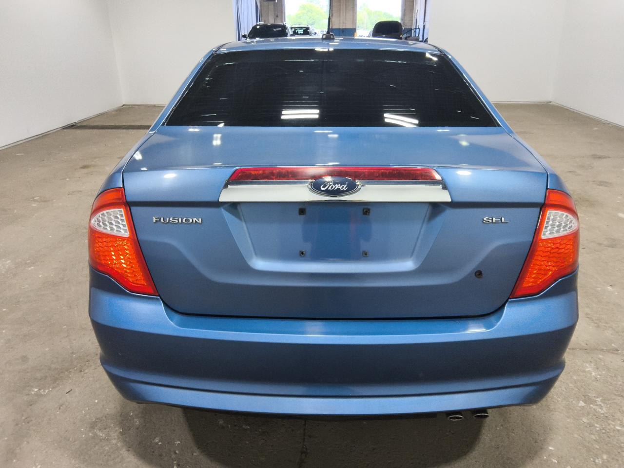2010 Ford Fusion Sel Blue vin: 3FAHP0JA0AR237293 Damage: Rear Bumper, Chipped, 2