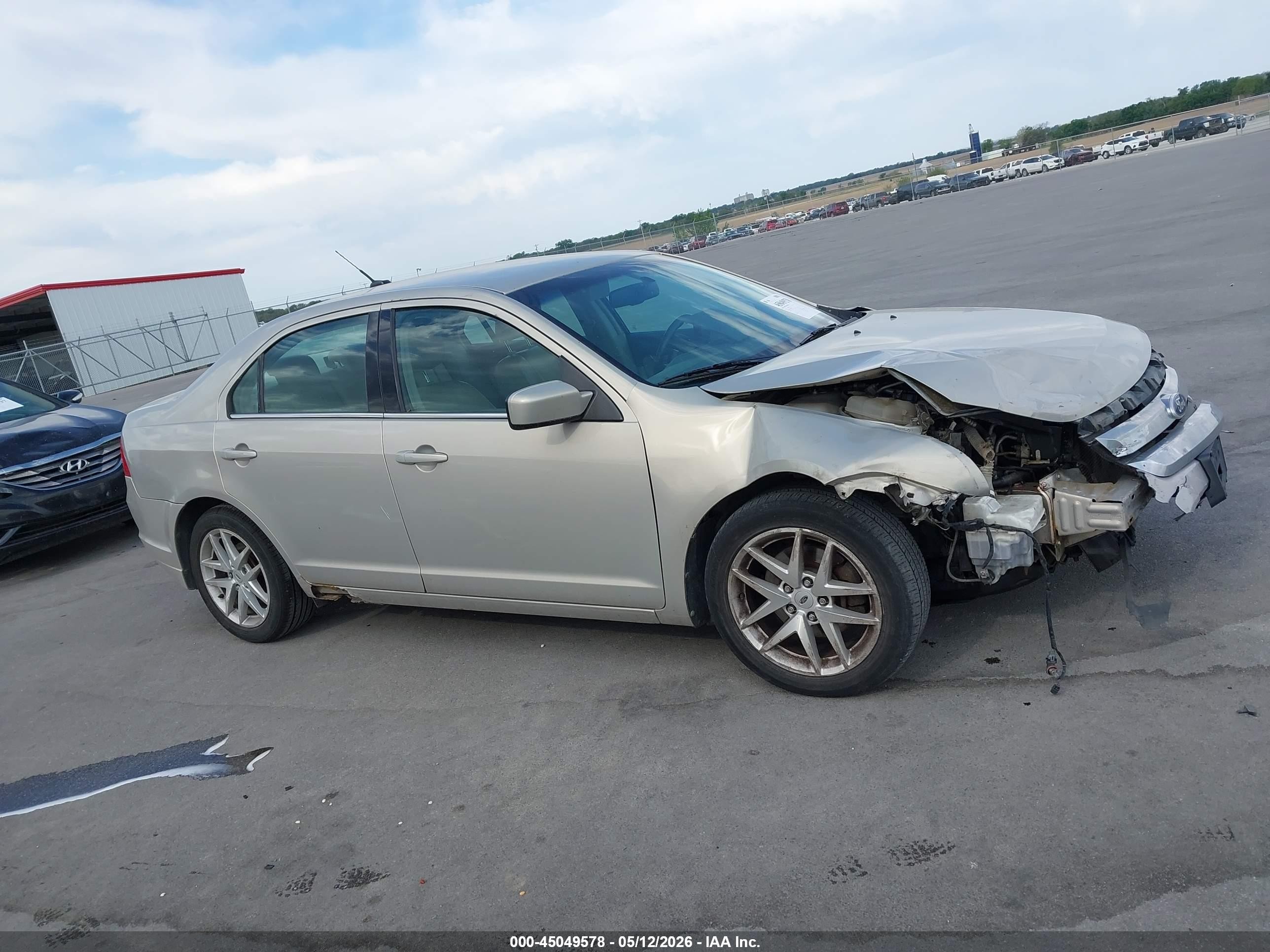 2010 Ford Fusion Sel Brown vin: 3FAHP0JA0AR314471