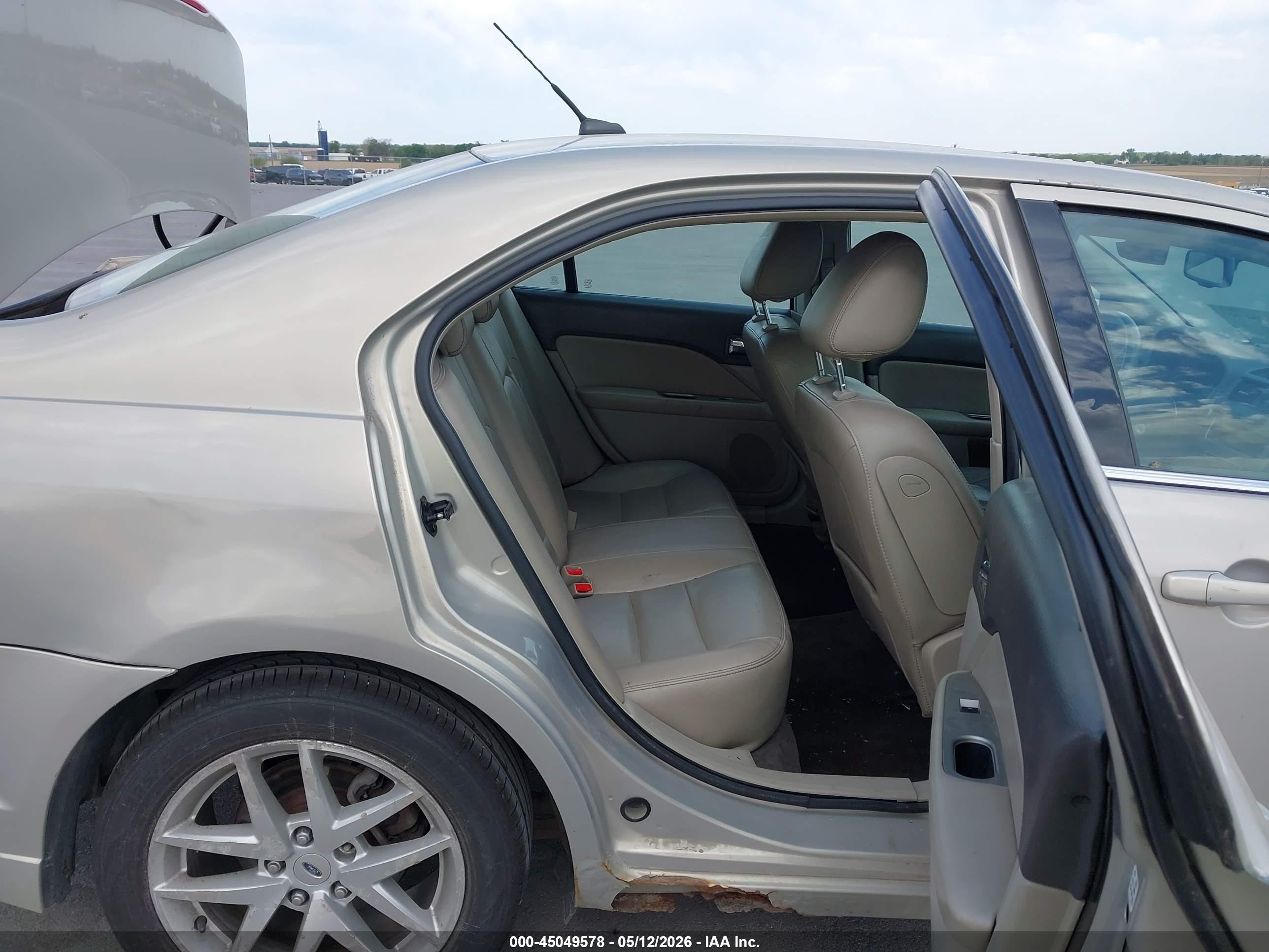 2010 Ford Fusion Sel Brown vin: 3FAHP0JA0AR314471