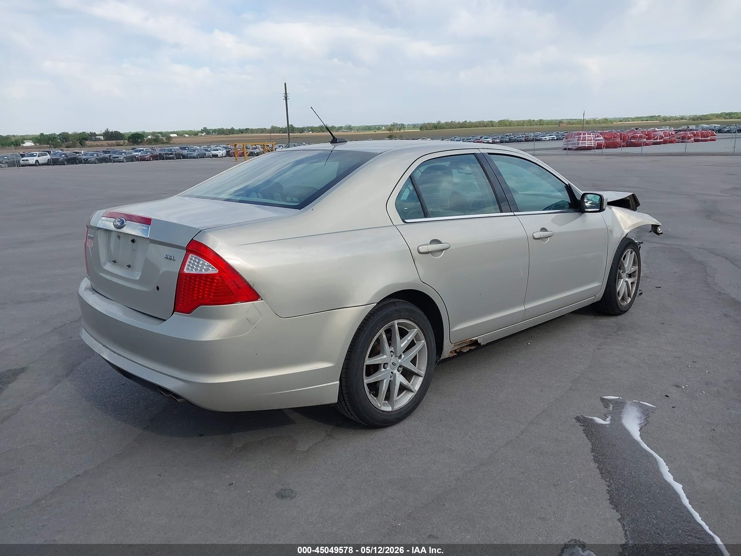 2010 Ford Fusion Sel Brown vin: 3FAHP0JA0AR314471