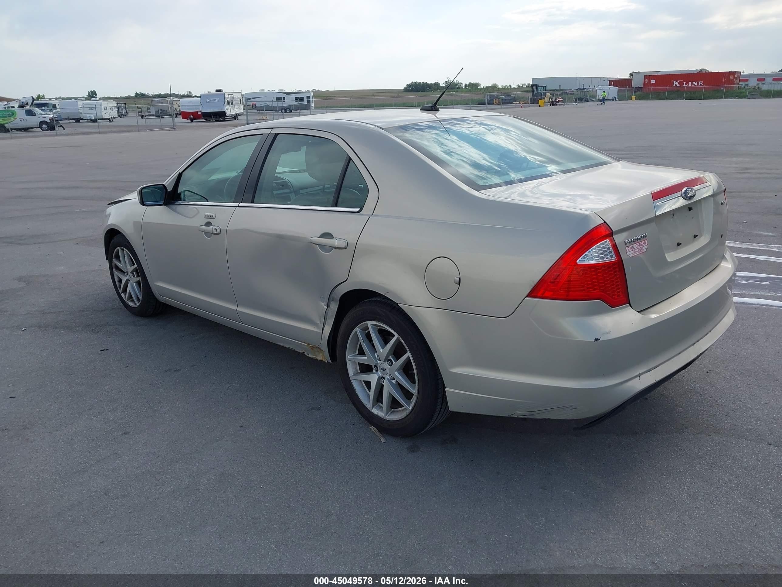 2010 Ford Fusion Sel Brown vin: 3FAHP0JA0AR314471