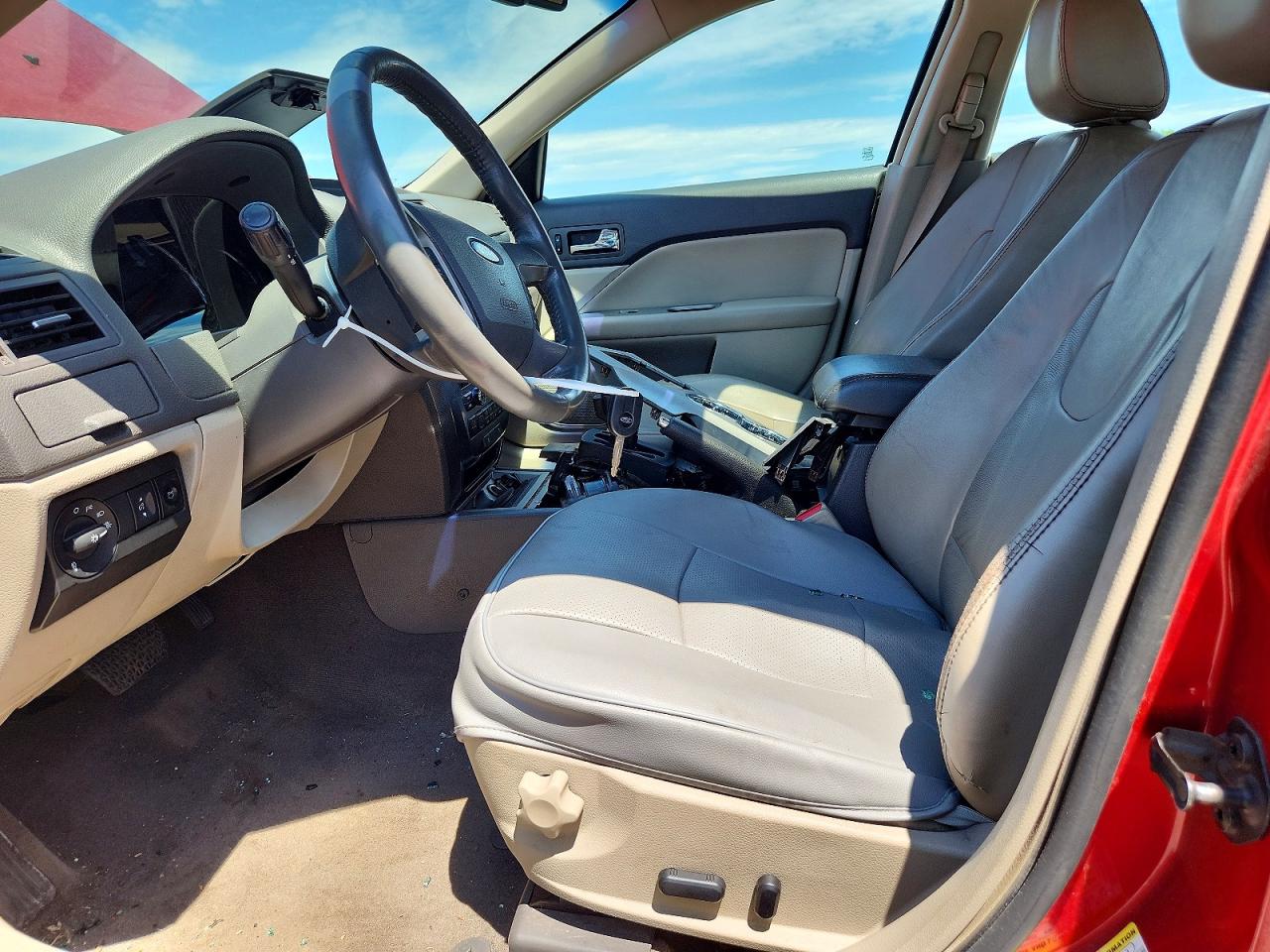 2010 Ford Fusion Sel Red vin: 3FAHP0JA0AR365453