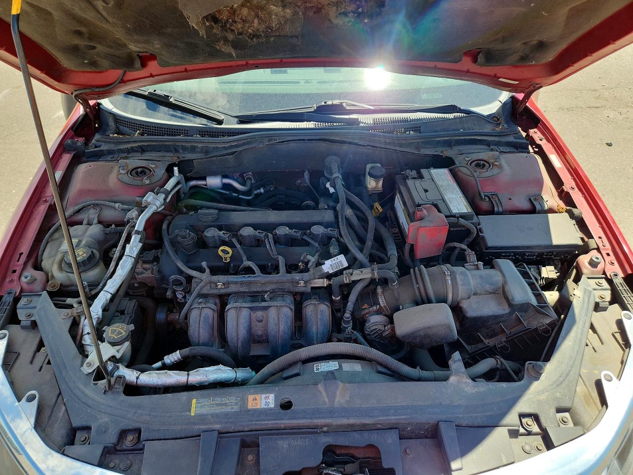 2010 Ford Fusion Sel Red vin: 3FAHP0JA0AR365453