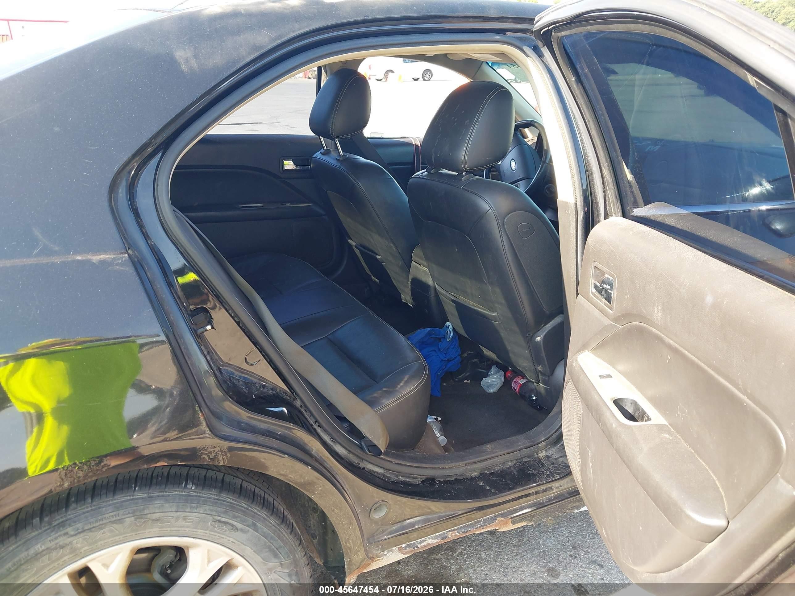 2010 Ford Fusion Sel Black vin: 3FAHP0JA0AR387775