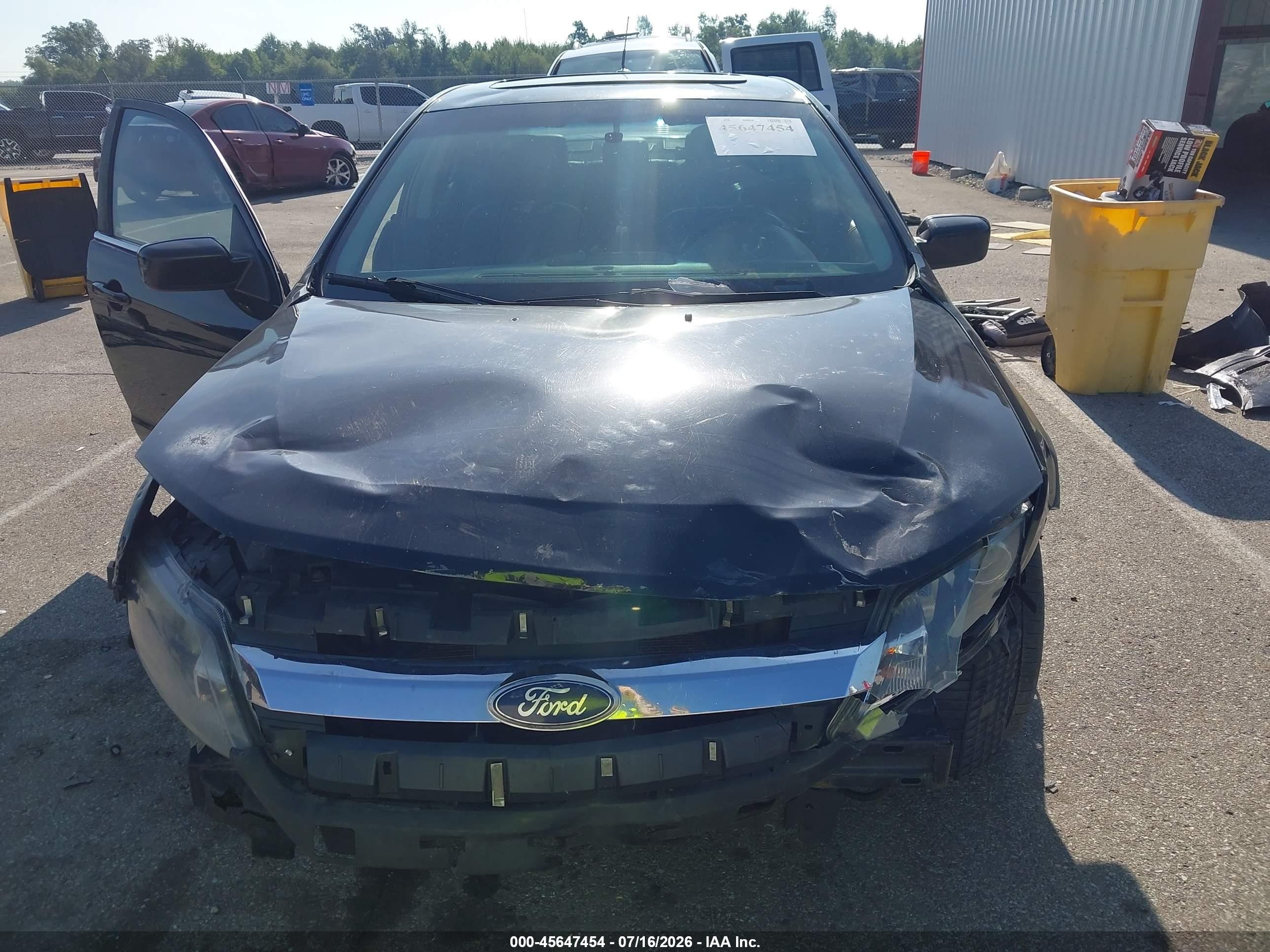 2010 Ford Fusion Sel Black vin: 3FAHP0JA0AR387775